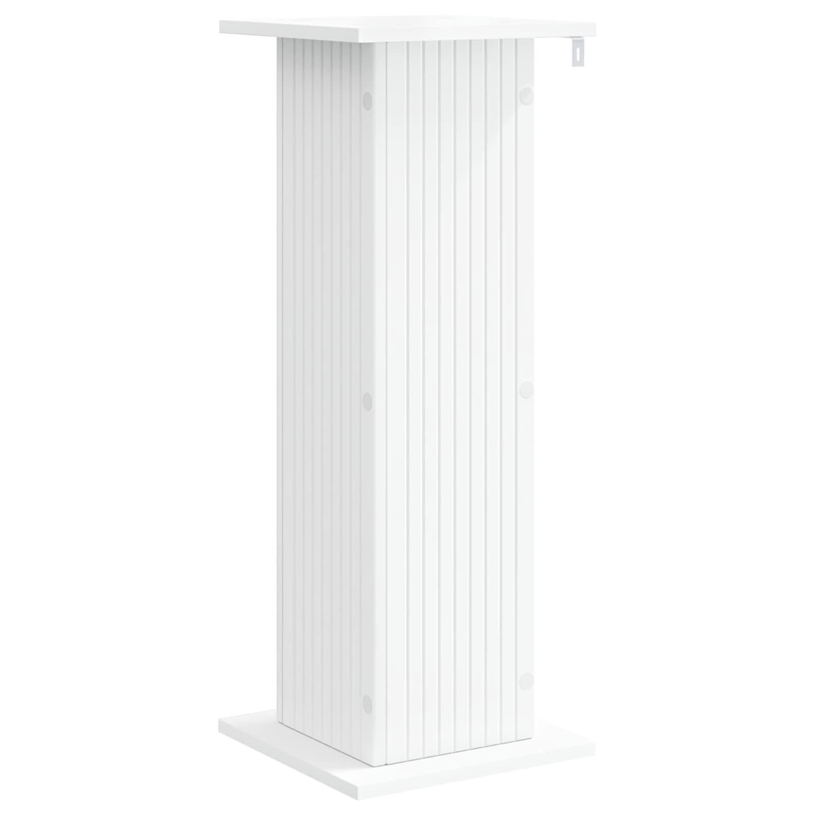 Növényállvány 2 pcs fehér 30,5 x 30 x 80,5 cm szerelt fa