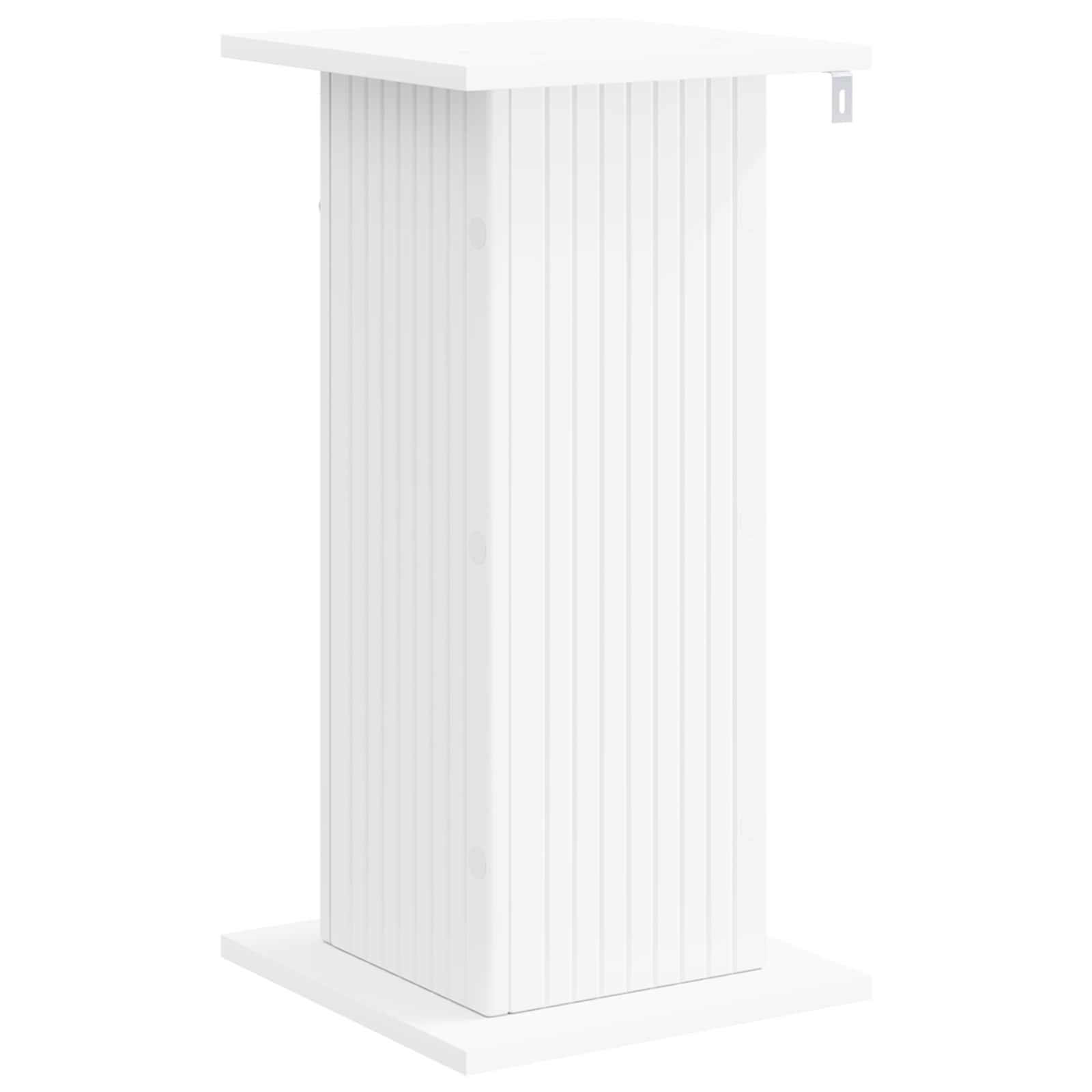 Növényállvány 2 pcs fehér 30,5 x 30 x 60,5 cm szerelt fa