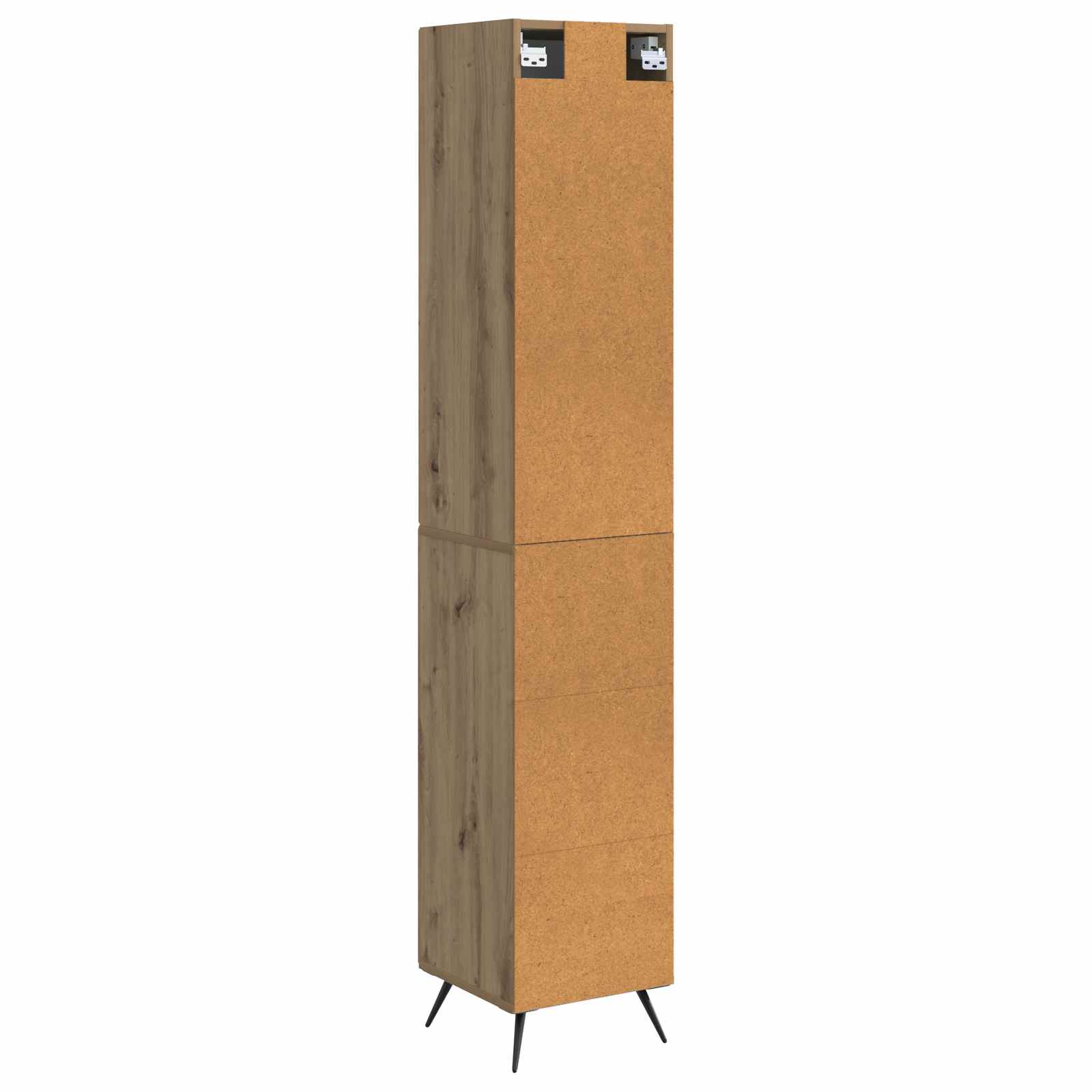 Szekrény szett 2 pcs kézműves tölgy 34,5 x 34,5 x 90 cm
