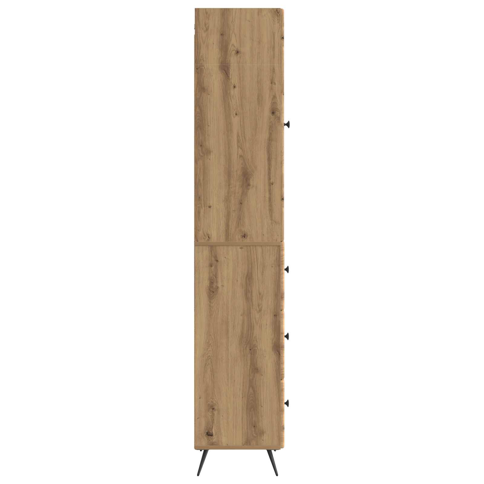 Szekrény szett 2 pcs kézműves tölgy 34,5 x 34,5 x 90 cm