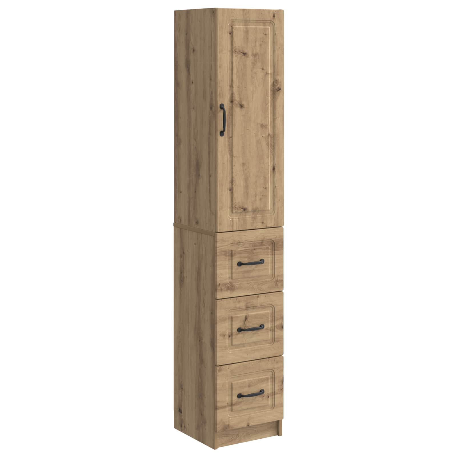 Szekrény szett 2 pcs kézműves tölgy 33 x 34,5 x 87 cm