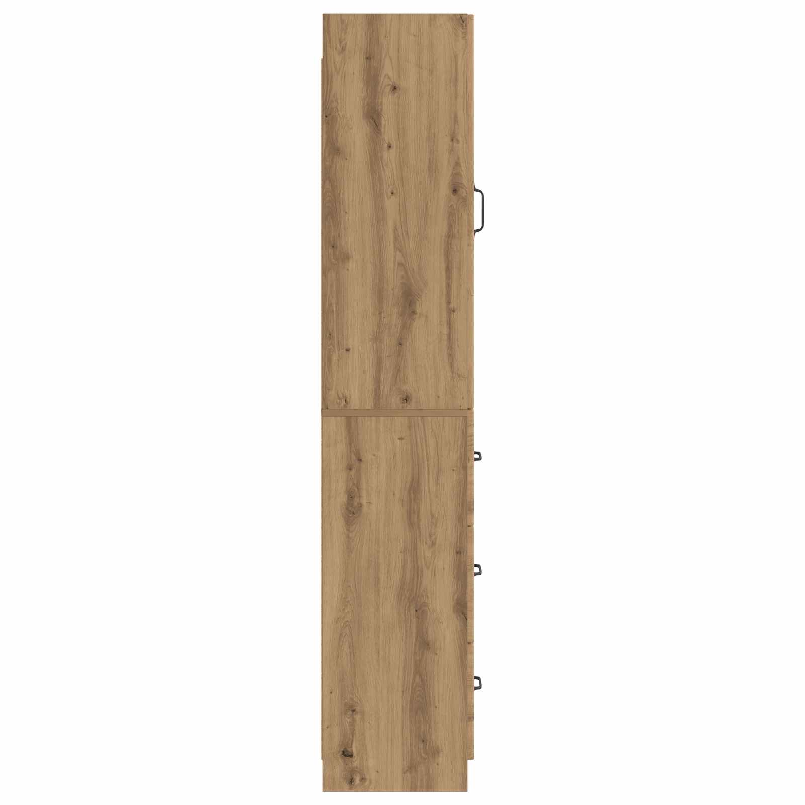 Szekrény szett 2 pcs kézműves tölgy 33 x 34,5 x 87 cm