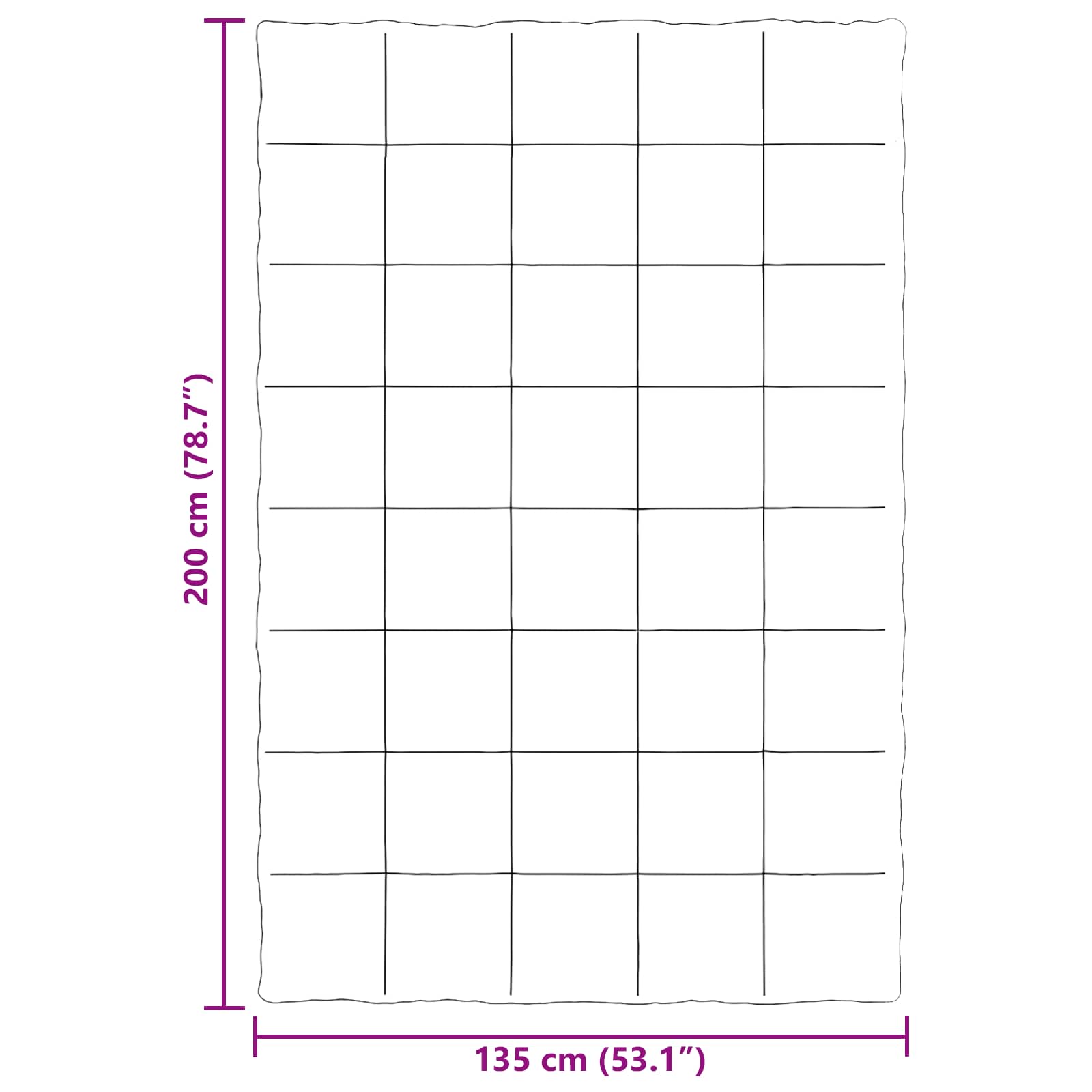 Nyári takarmány sövényes zöld 135 x 200 cm mikroszál