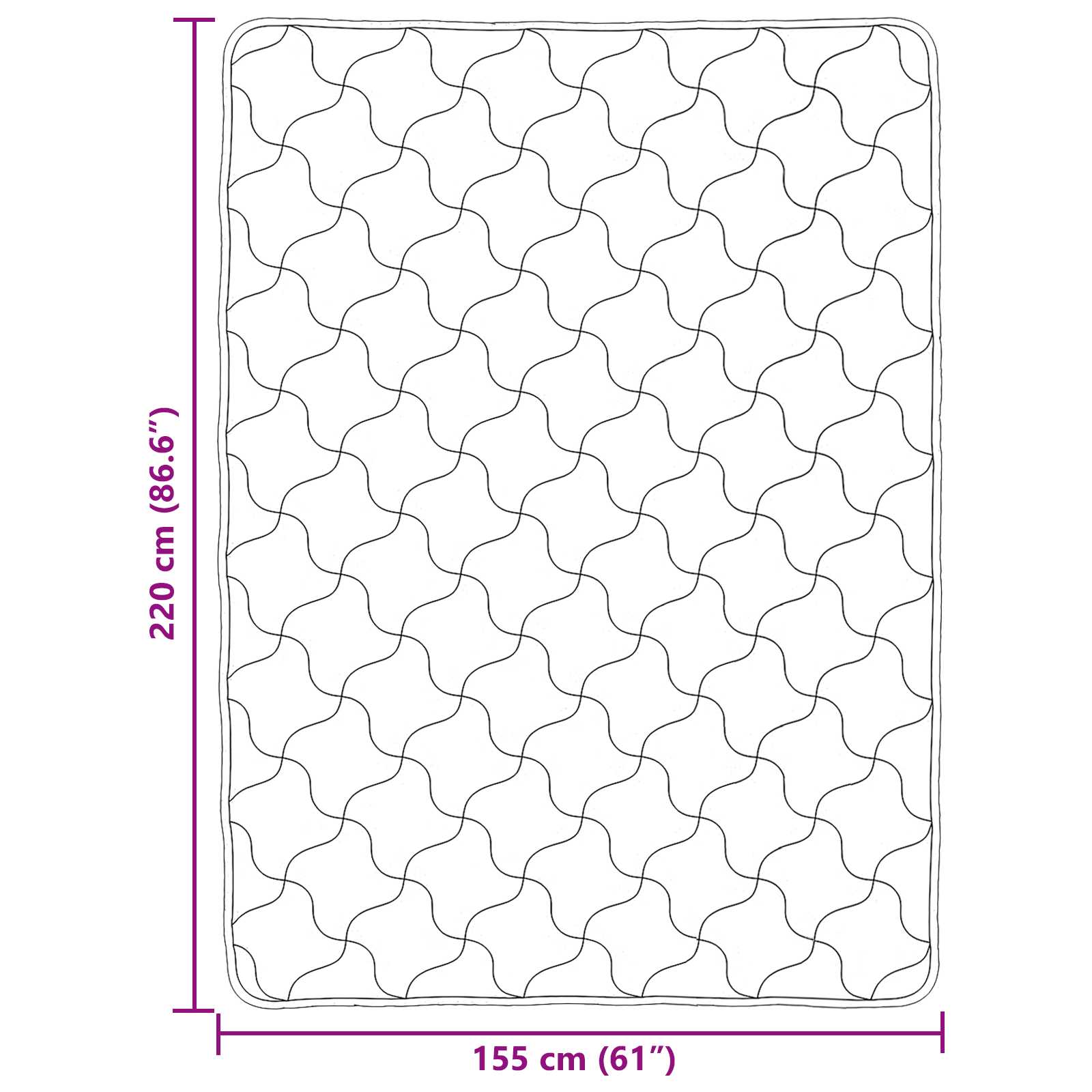Téli takaró tópszínű 155 x 220 cm mikroszálas és teddy plüss