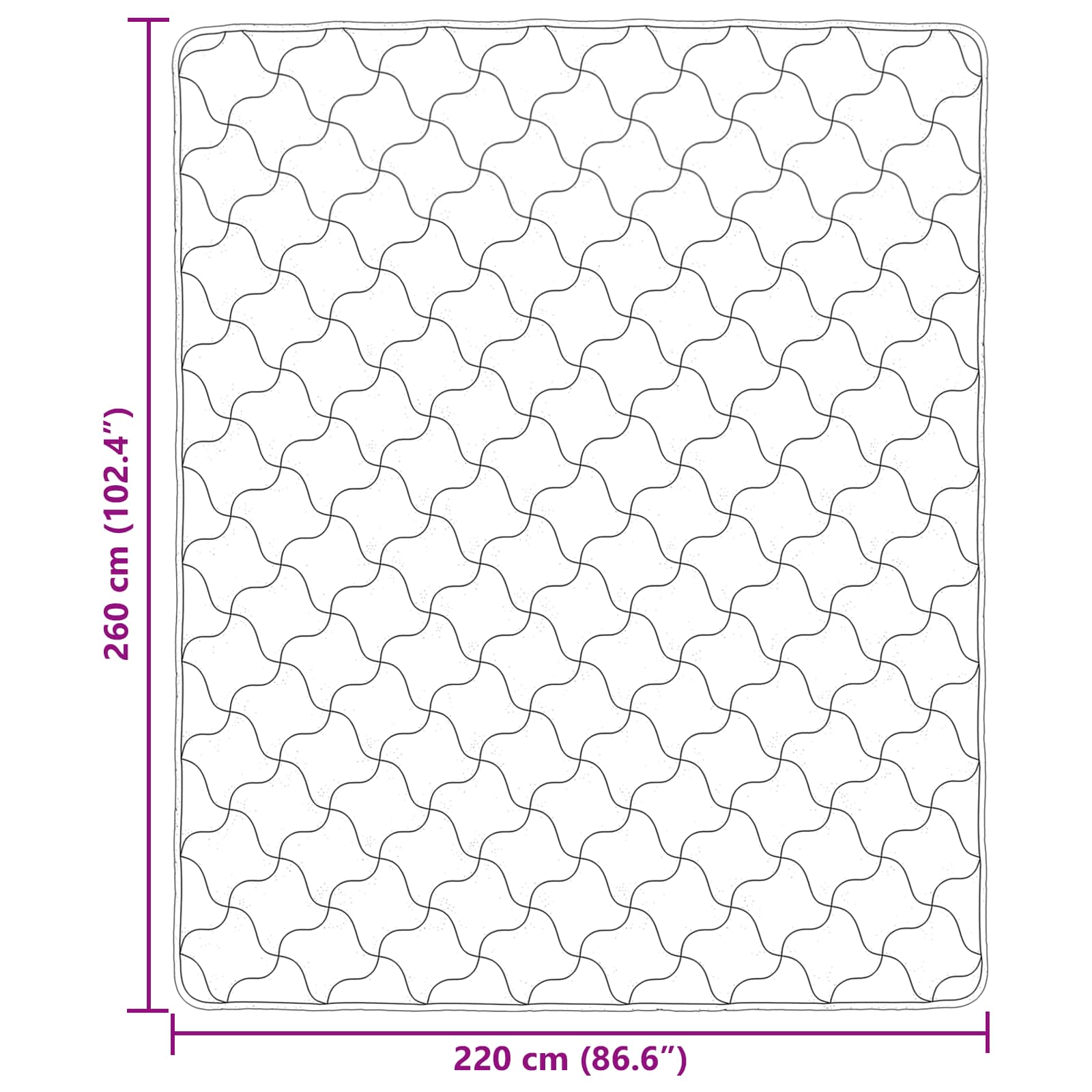 Téli takaró tópszínű 220 x 260 cm mikroszálas és teddy plüss