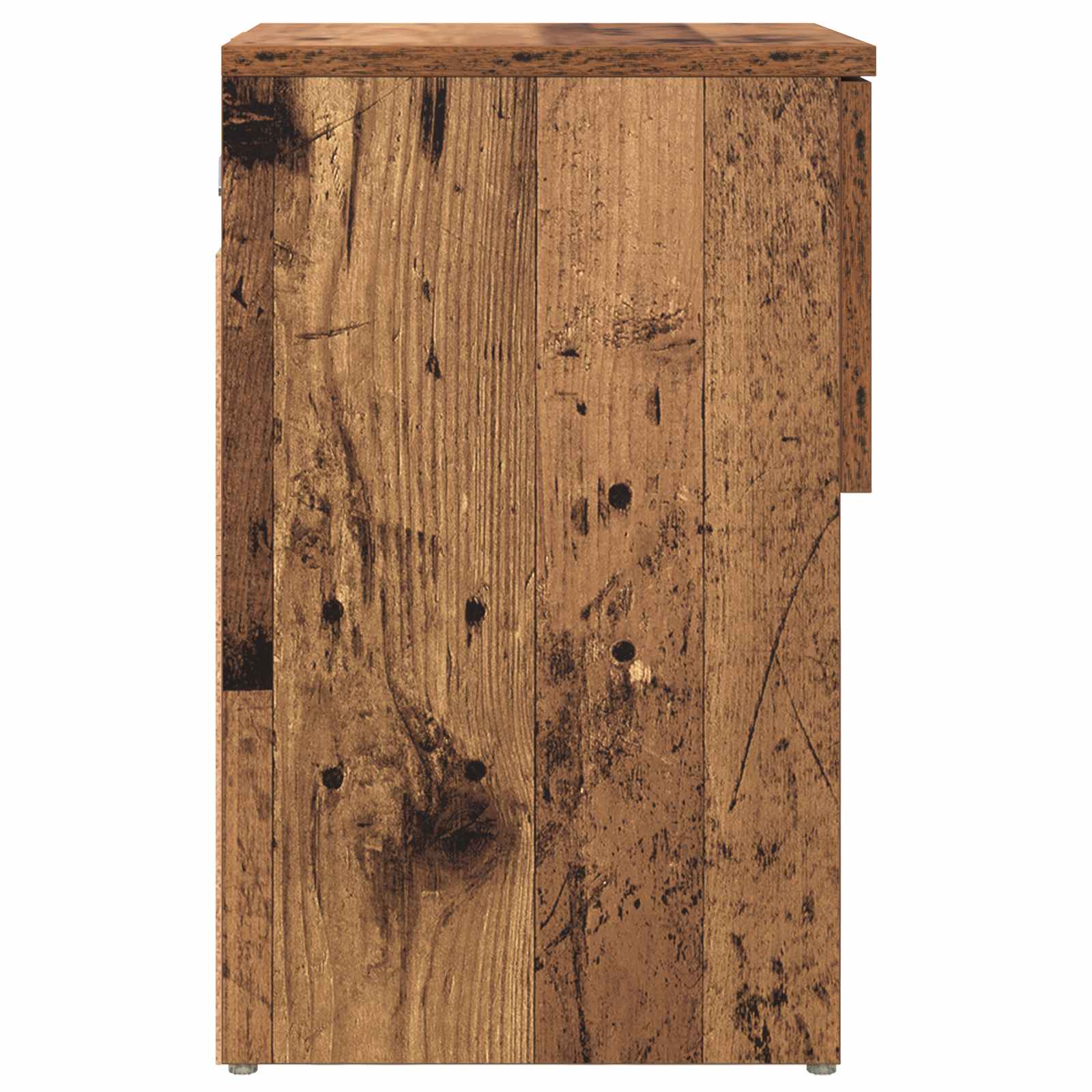 Ágyat tartó szekrény 2 db antik fa 29 x 31,5 x 49 cm szerelt fa