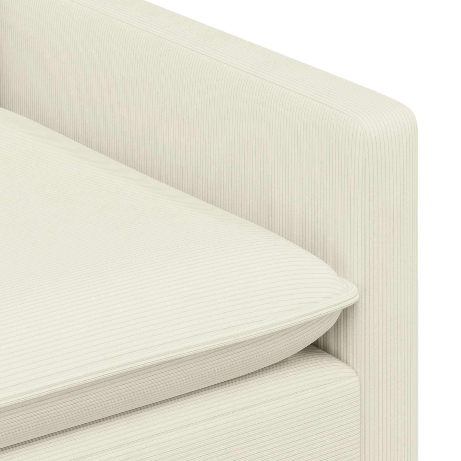 Kanapé szett 2 pcs krémszínű szövet