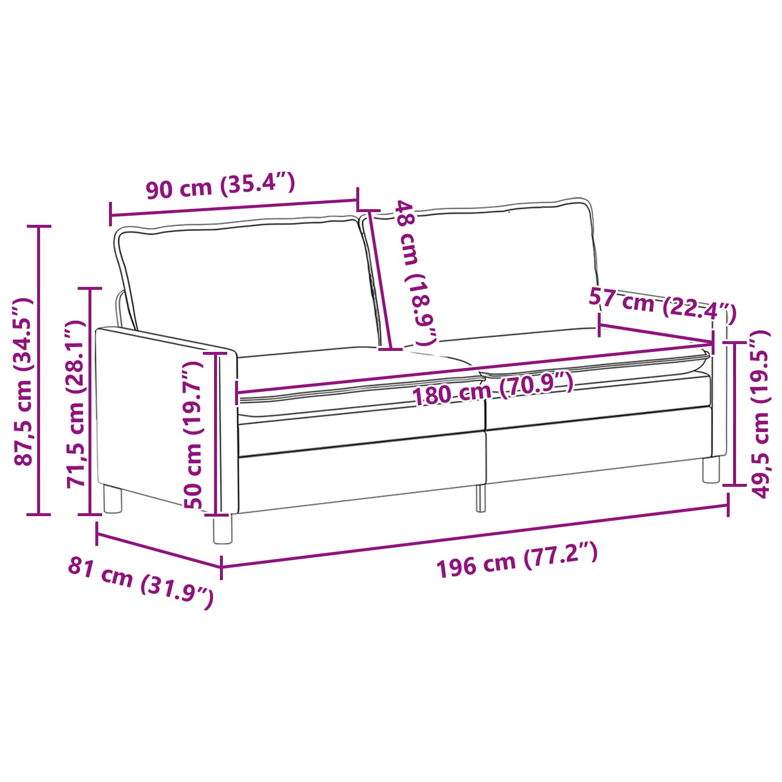Kanapé szett 2 pcs sötétzöld bársony