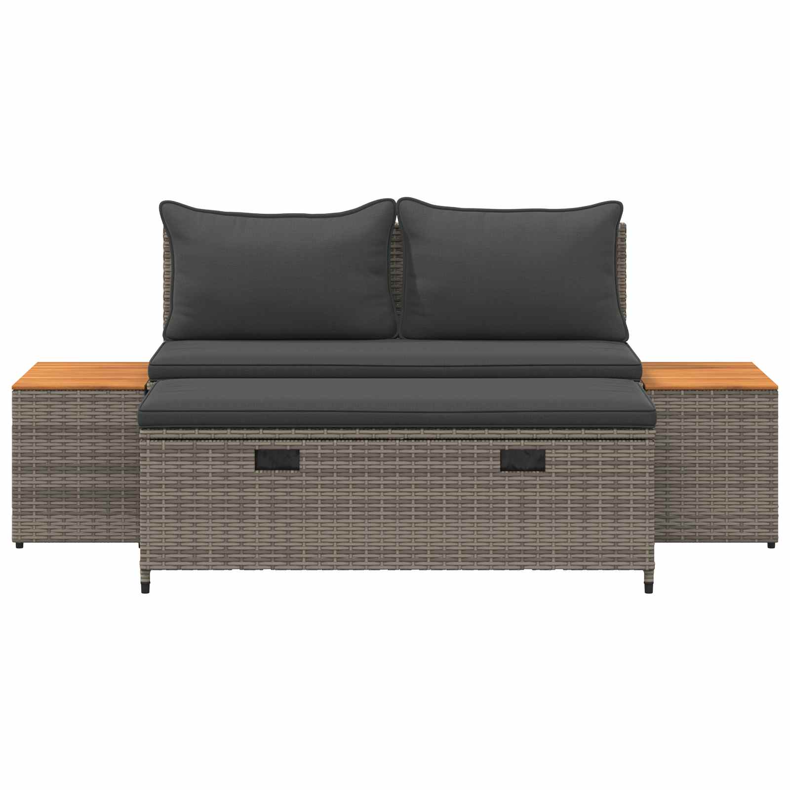 Kültéri kanapé szett 4 -seater 4 pcs 55 x 30 x 39 cm