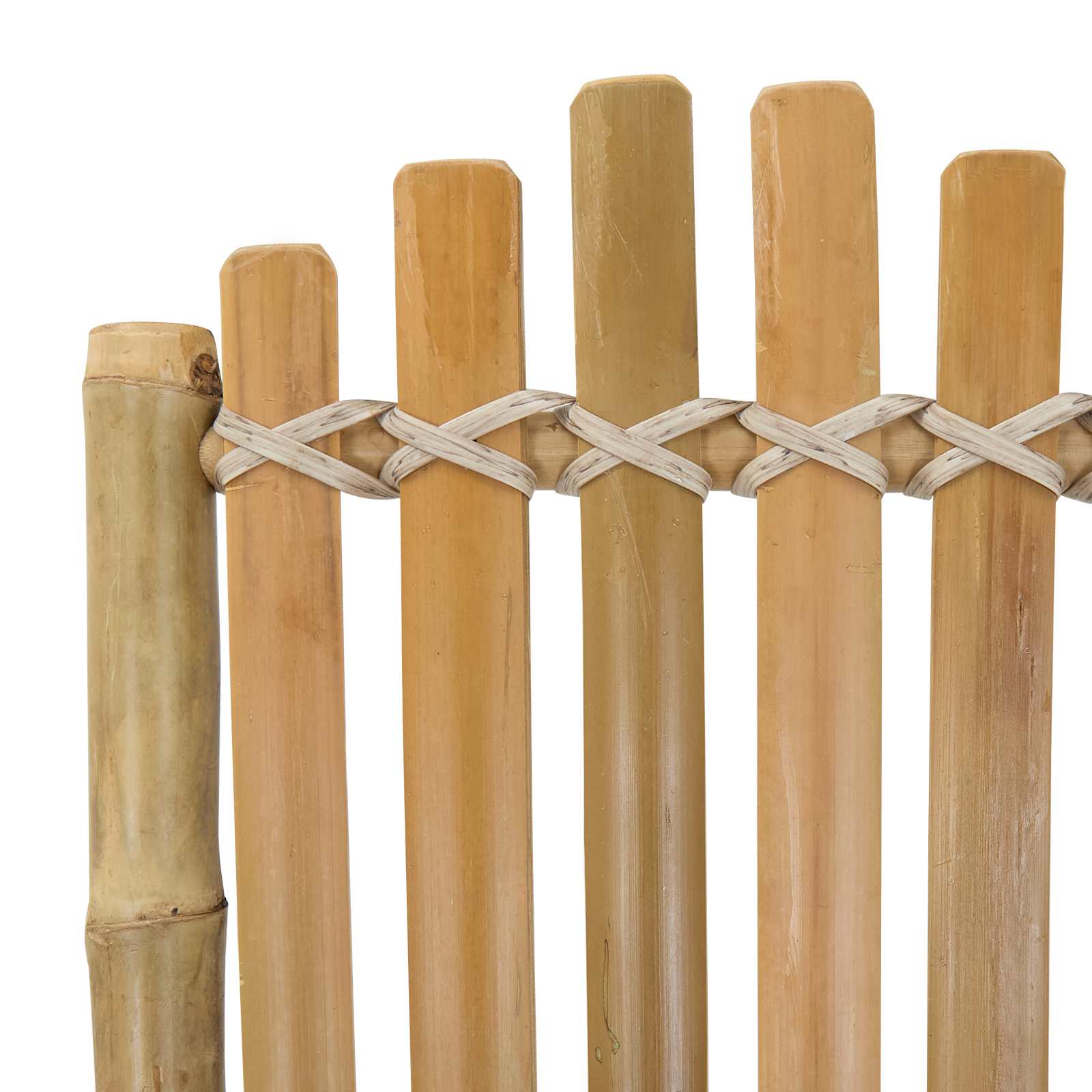 Kerti szék 4 pcs természetes bambusz