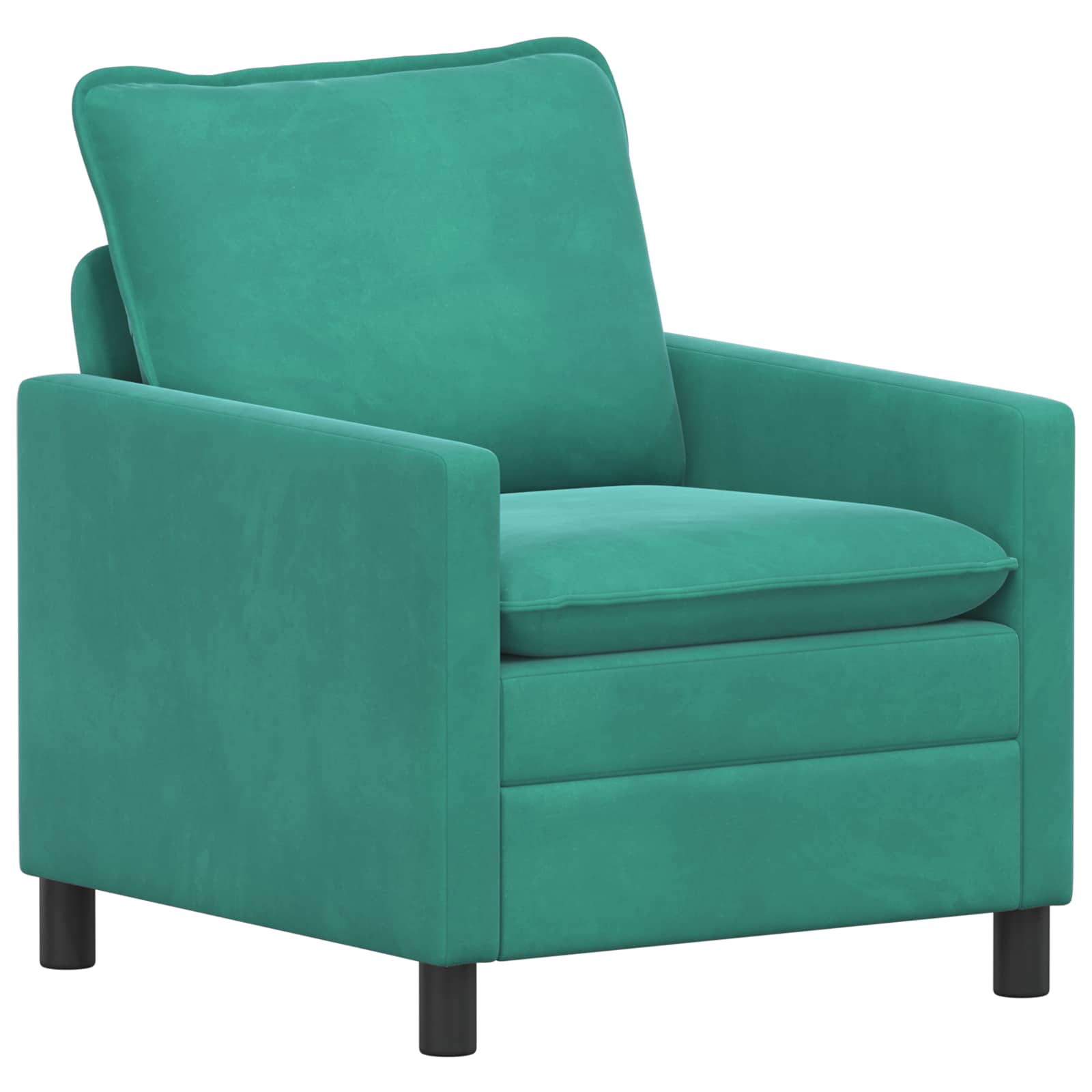 Kanapé türkiz 76 x 81 x 87,5 cm bársony