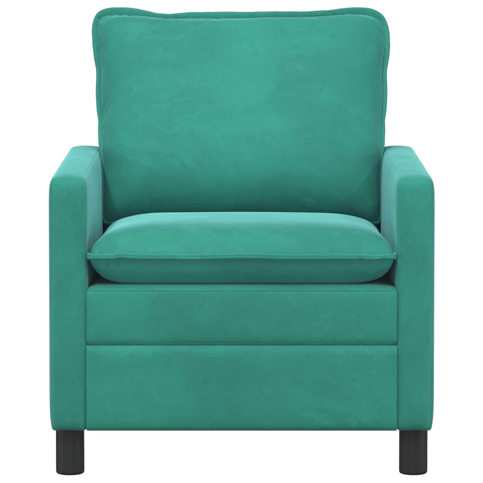 Kanapé türkiz 76 x 81 x 87,5 cm bársony