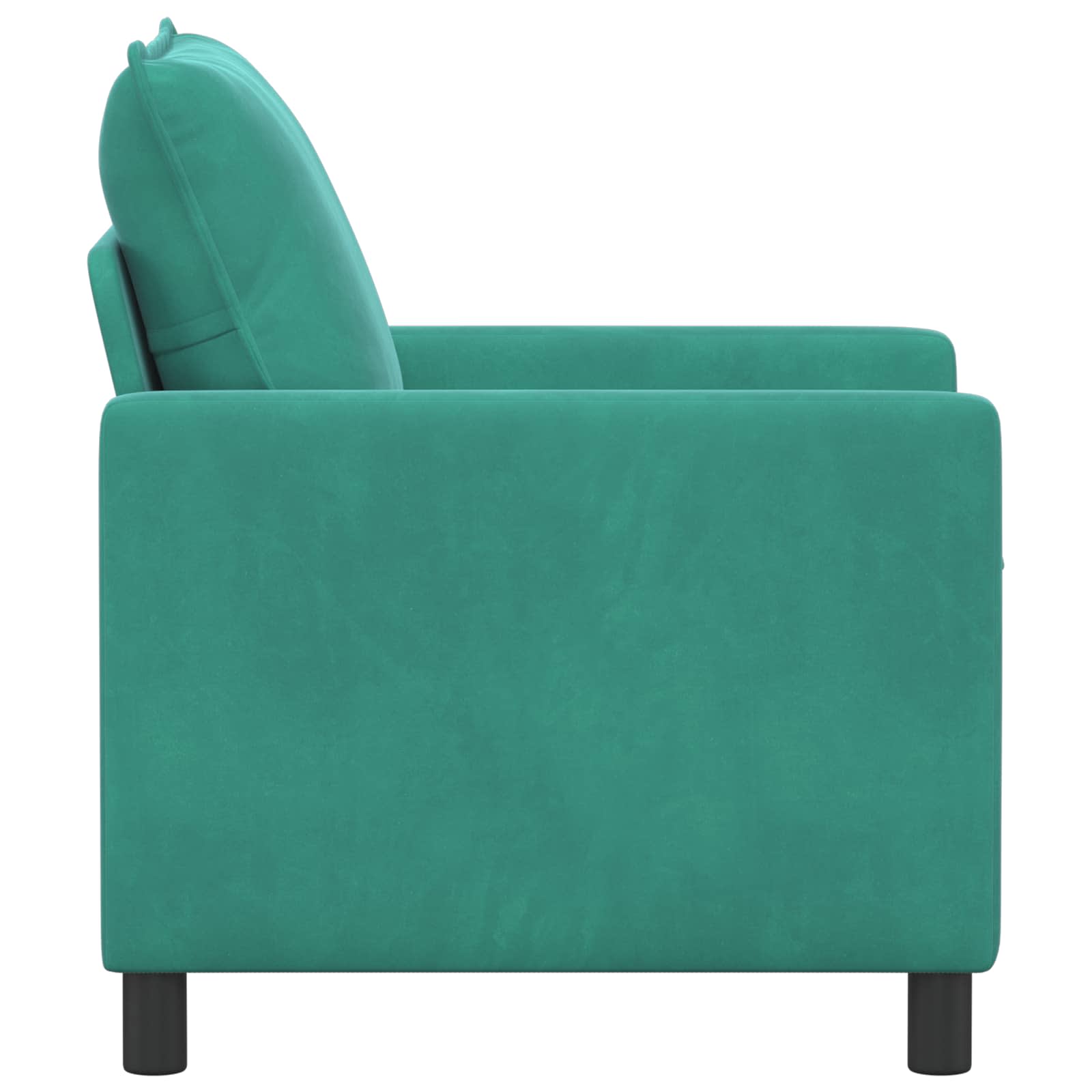 Kanapé türkiz 76 x 81 x 87,5 cm bársony