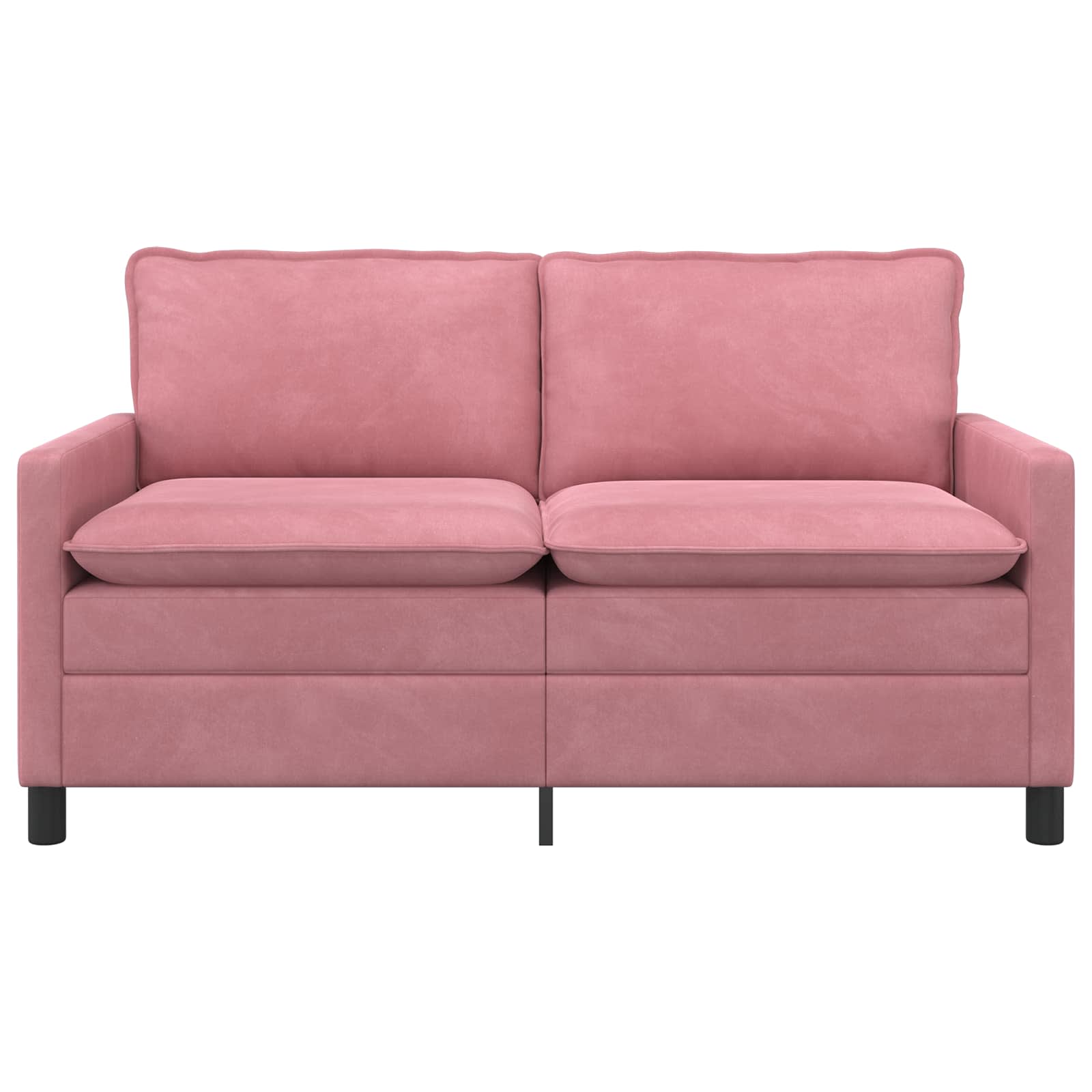 Kanapé rózsaszín 156 x 81 x 87,5 cm bársony