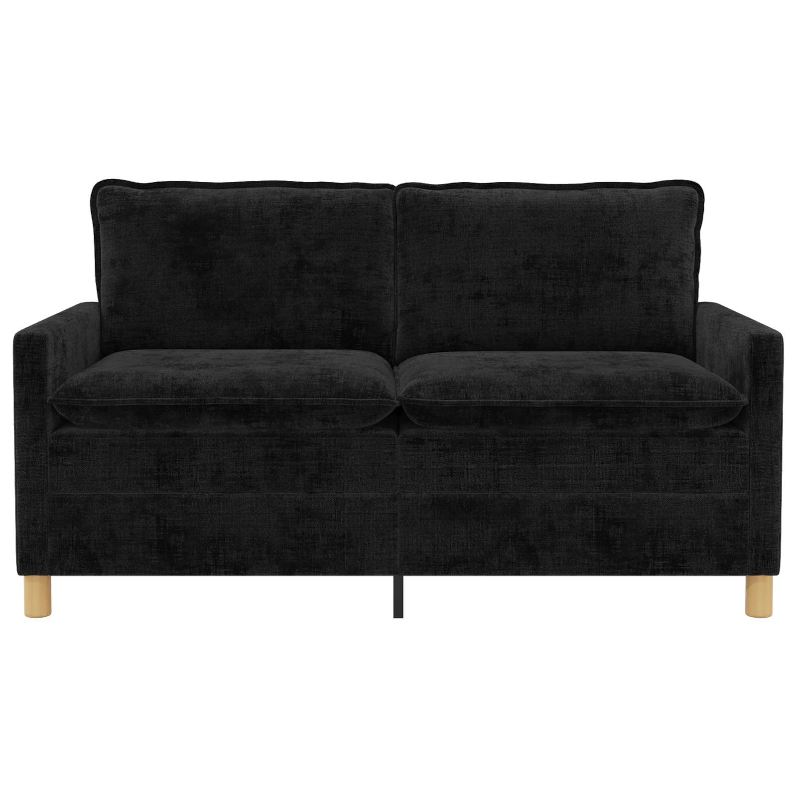 Kanapé fekete 156 x 81 x 87,5 cm poliészter