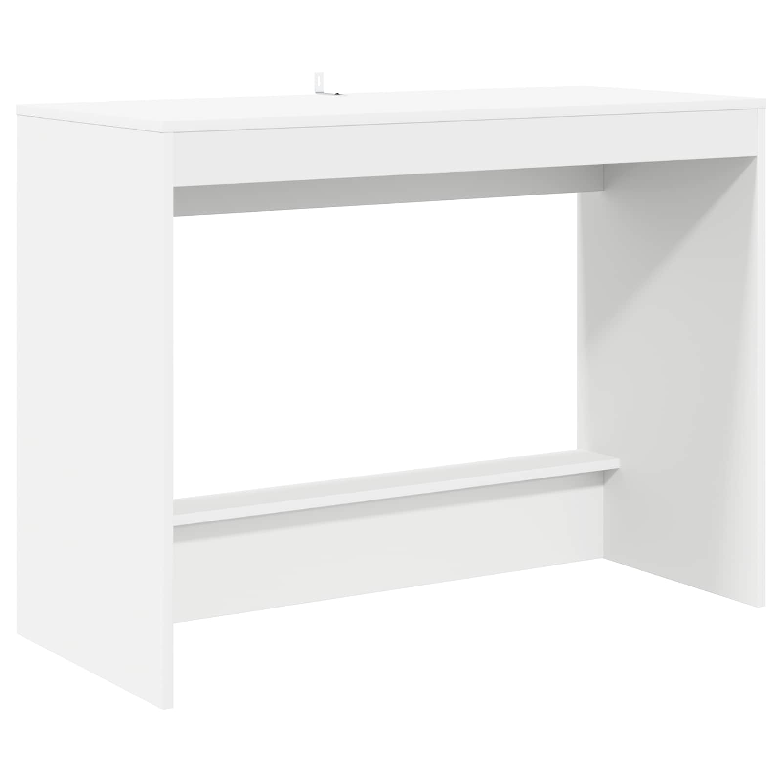 Ágyíróasztal fehér 100 x 45 x 75 cm faanyag
