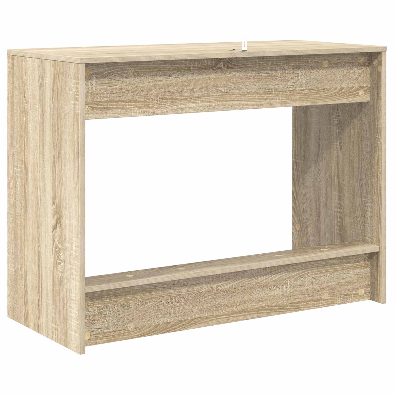 Ágyíróasztal sonoma tölgy szerelt fa 100 x 45 x 75 cm