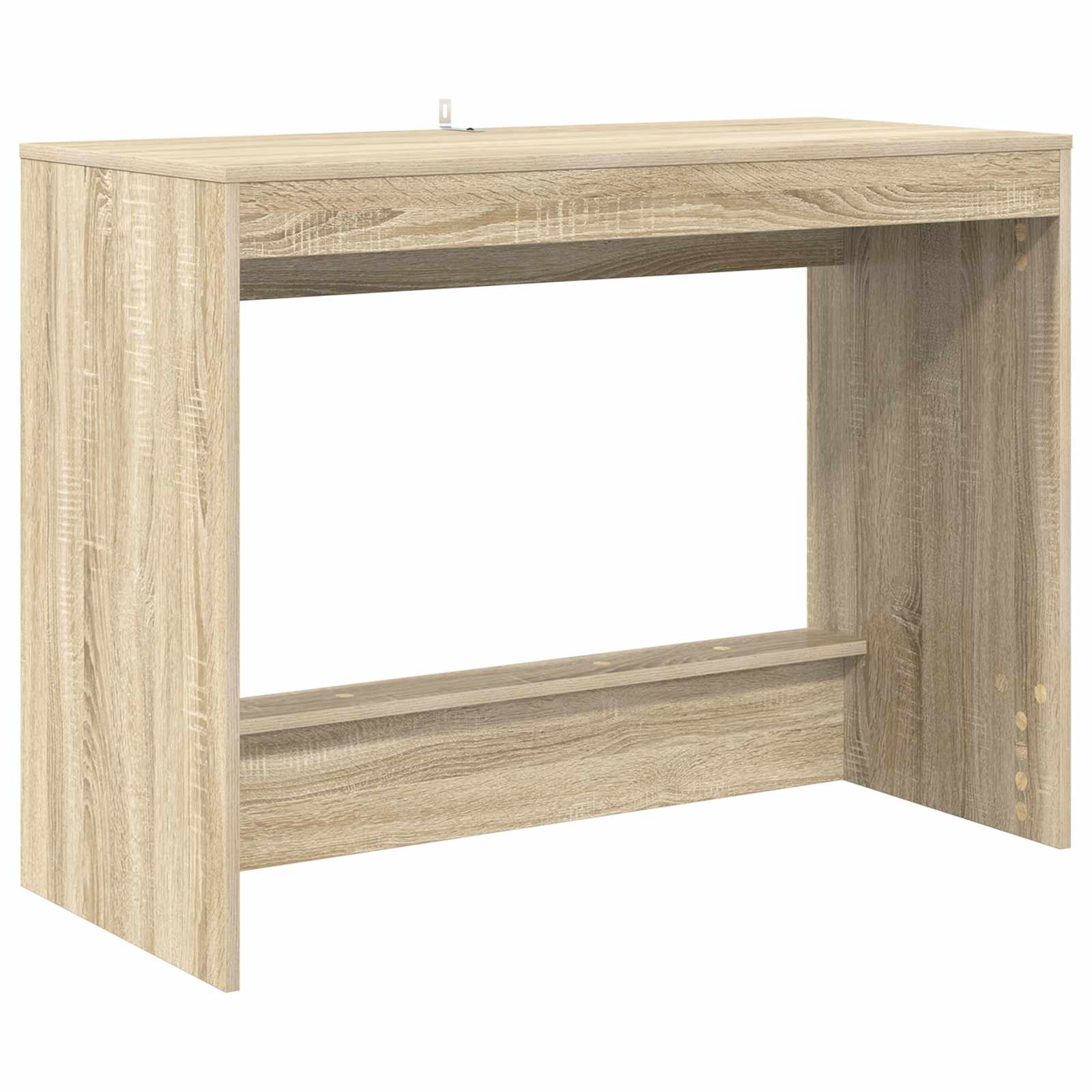Ágyíróasztal sonoma tölgy szerelt fa 100 x 45 x 75 cm