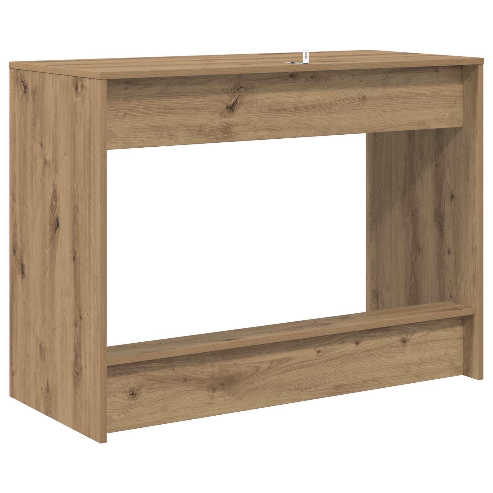 Ágyíróasztal kézműves tölgy szerelt fa 100 x 45 x 75 cm