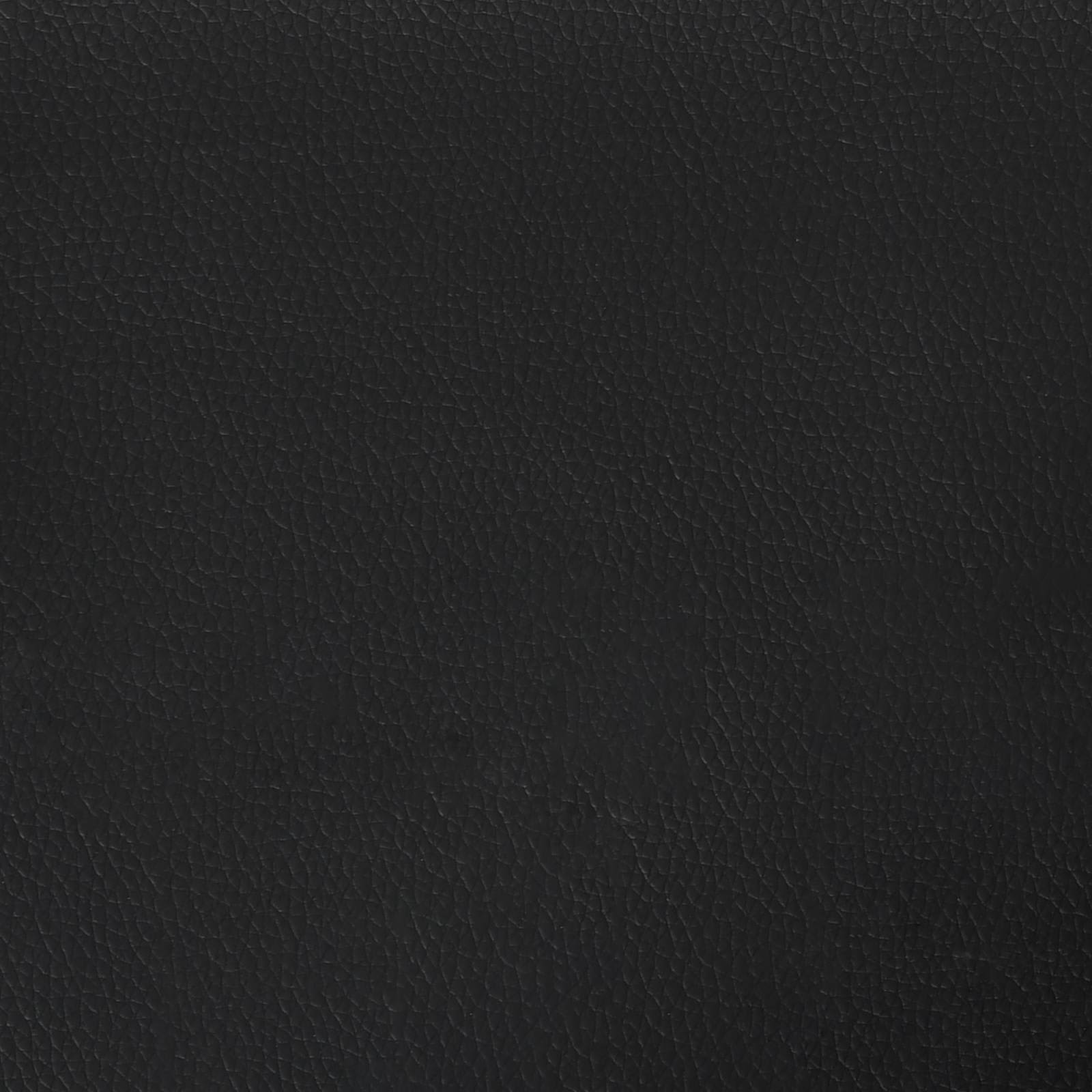 Hajtogatható kanapéágy fekete 124 x 71 x 78 cm pvc