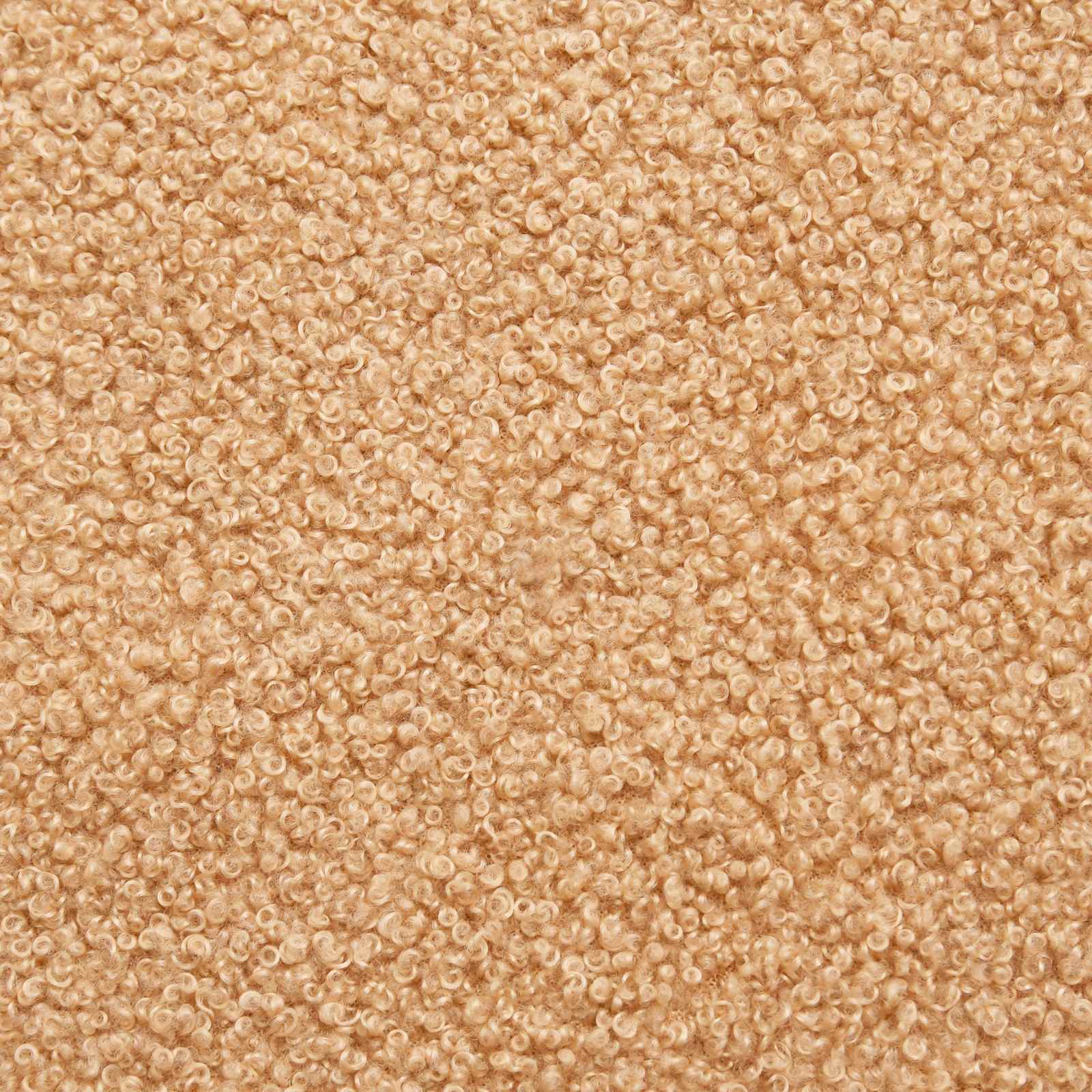 Hintaszék bézs 62 x 80 x 85 cm bouclé