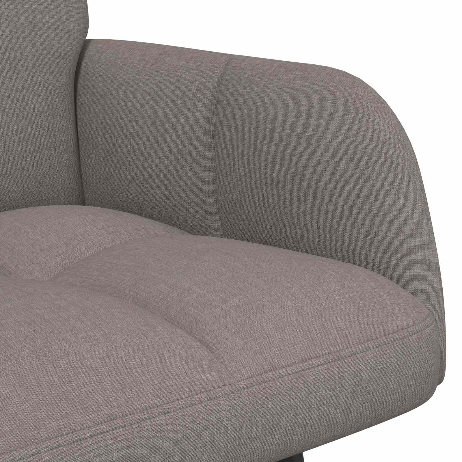 Kétfős kanapé tópszínű 115 x 61 x 87 cm szövet