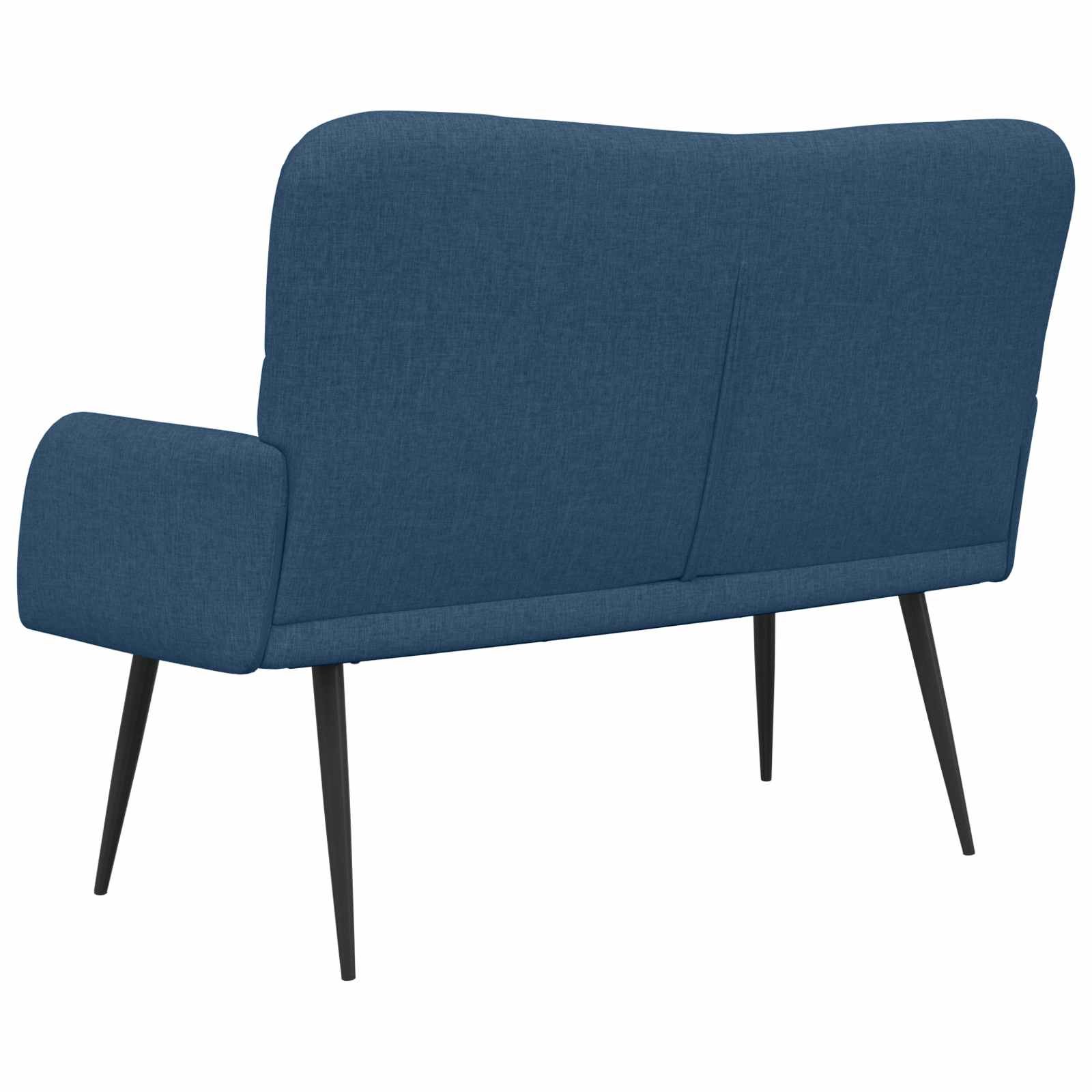 Kétfős kanapé kék 115 x 61 x 87 cm szövet