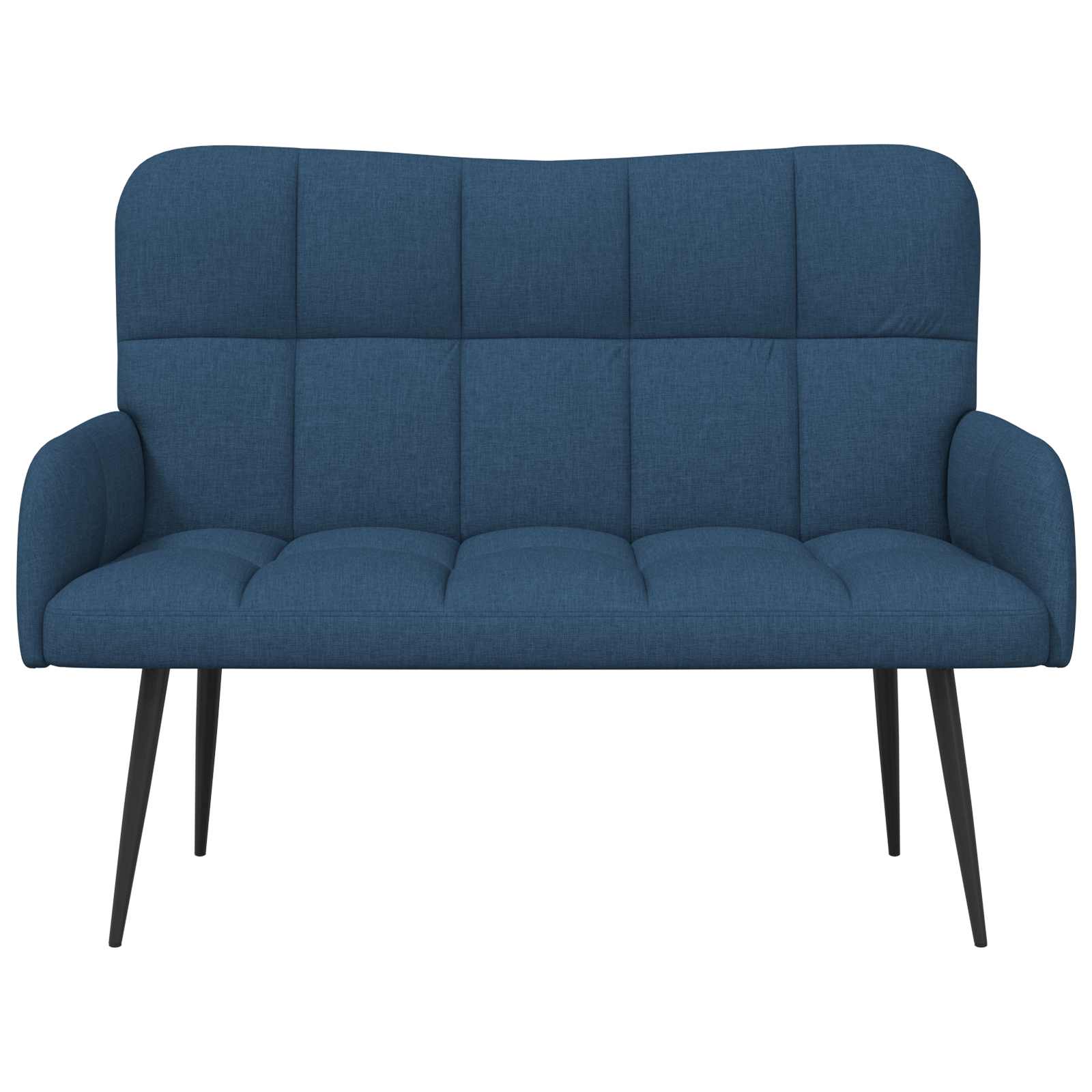 Kétfős kanapé kék 115 x 61 x 87 cm szövet