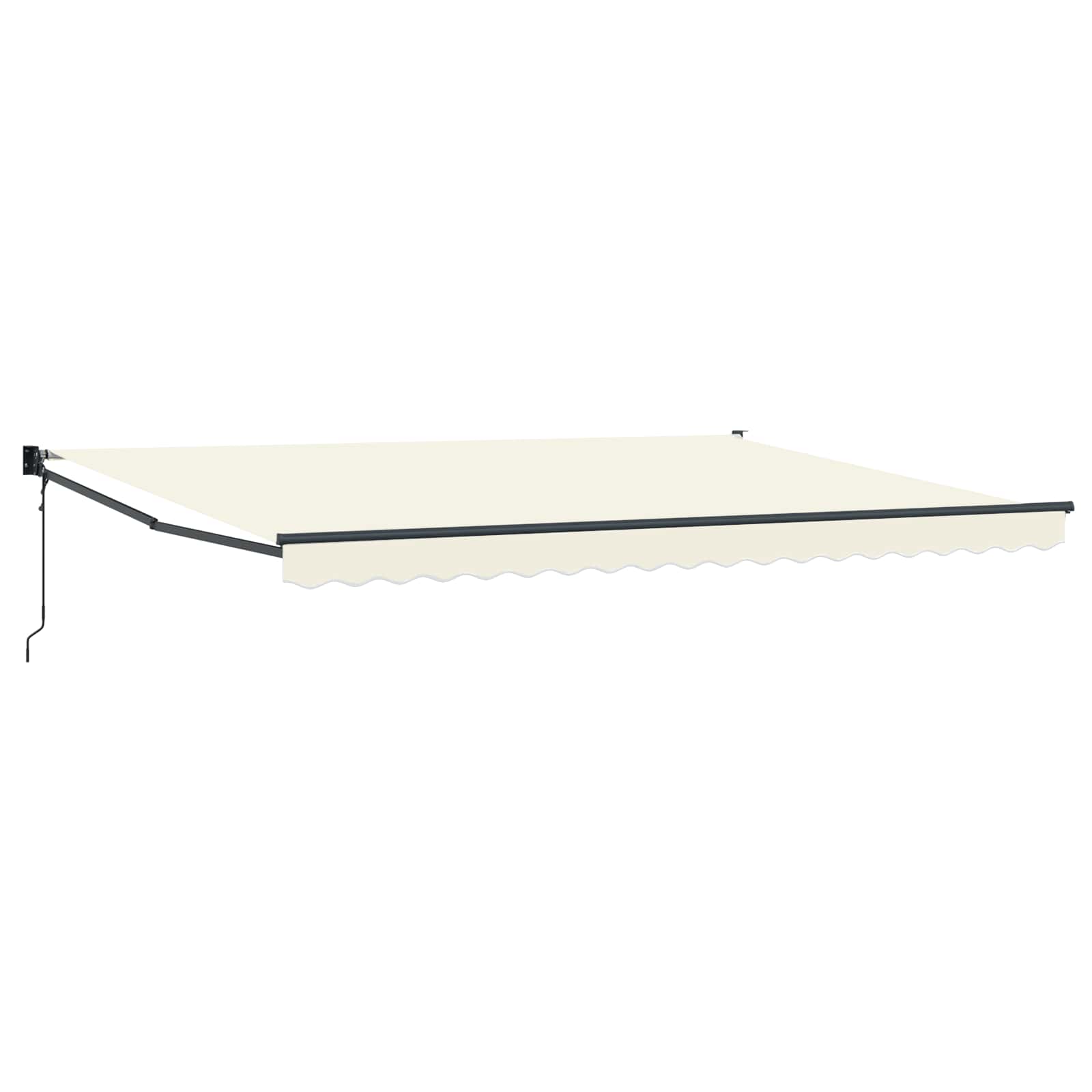 Elektromos kihúzható napernyő krém 4 x 2 m