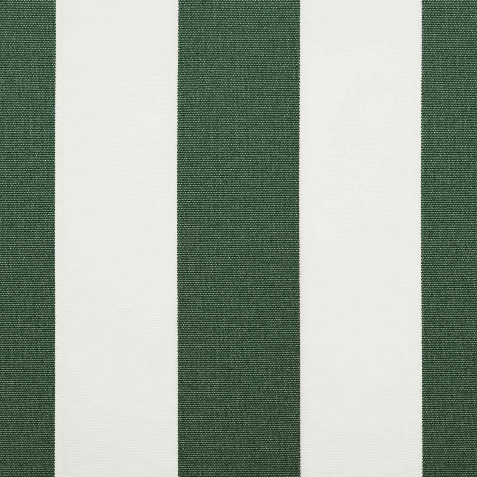 Elektromos kihúzható napernyő zöld és fehér 4,5 × 3 m