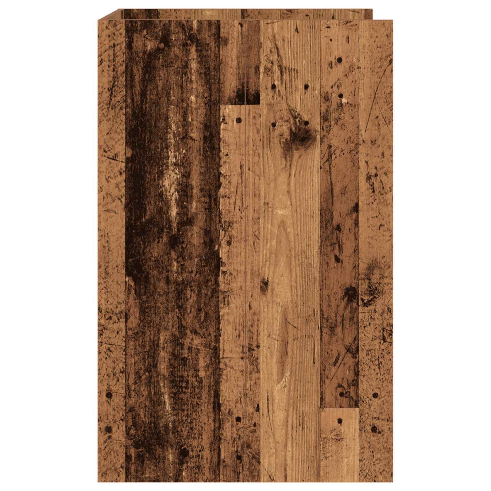 Mosógép szekrény tárolóval öreg fa 67,5 x 62 x 97 cm faanyag