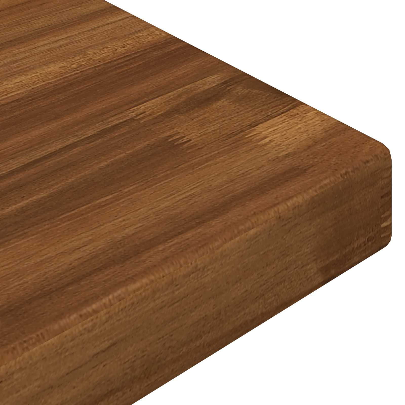 Téglalap asztallap 90 x 20 x 3,2 cm négyszögletes tömör akácfa