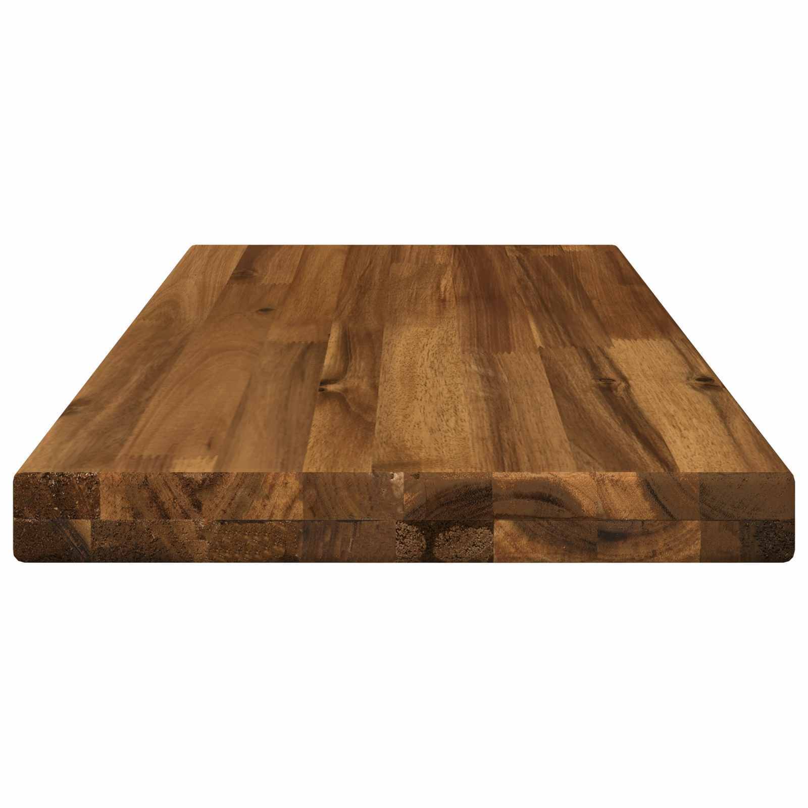 Téglalap asztallap 90 x 20 x 3,2 cm négyszögletes tömör akácfa