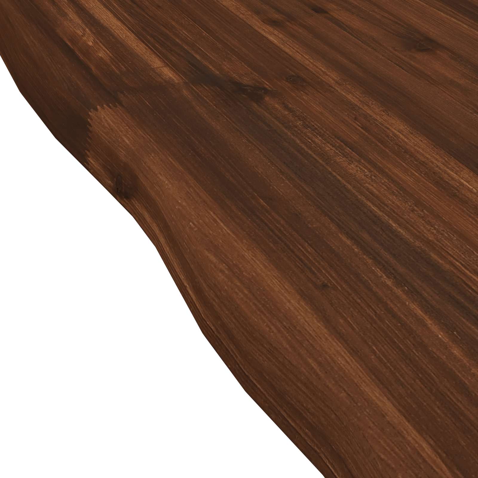Téglalap asztallap 100 x 80 x 3,2 cm négyszögletes tömör akácfa