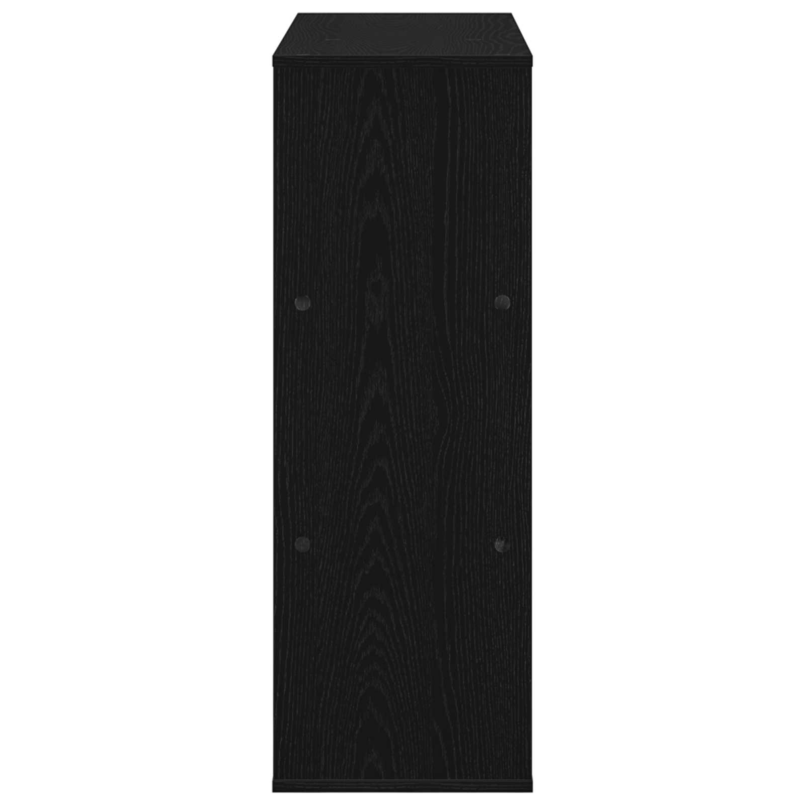 Könyvespolc fekete tölgy 100 x 33 x 94,5 cm faanyag