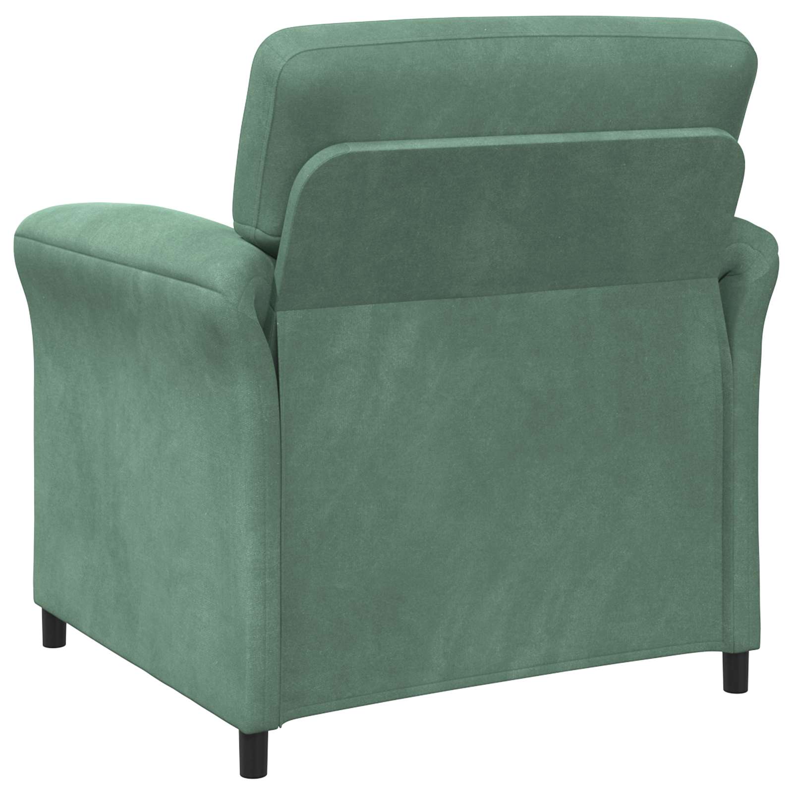 1 személyes kanapé tengeri zöld 88 x 83 x 95 cm bársony