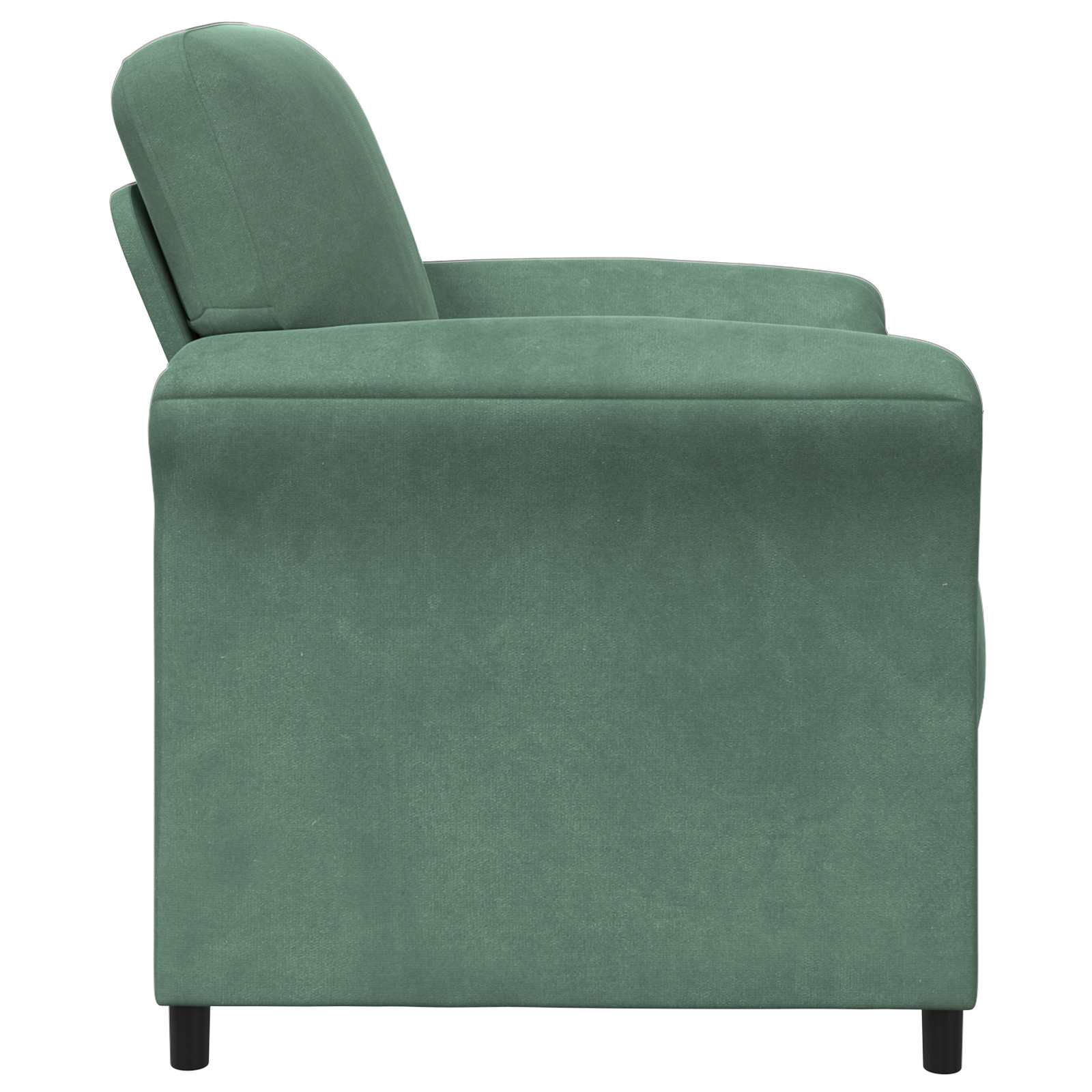 1 személyes kanapé tengeri zöld 88 x 83 x 95 cm bársony