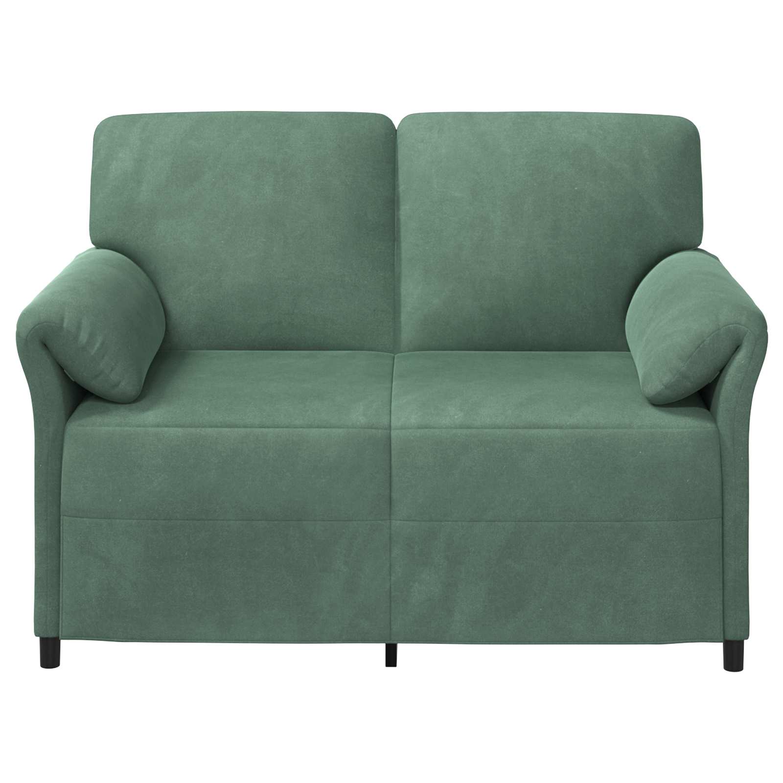 Kétüléses kanapé tengeri zöld 138 x 83 x 95 cm bársony