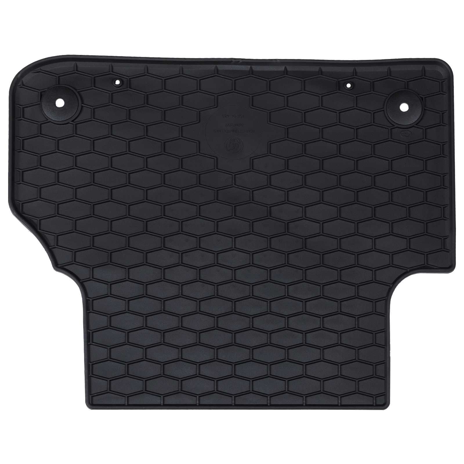 Autószőnyeg 4 pcs fekete audi a4 b9 2015-2024-hez megfelelő