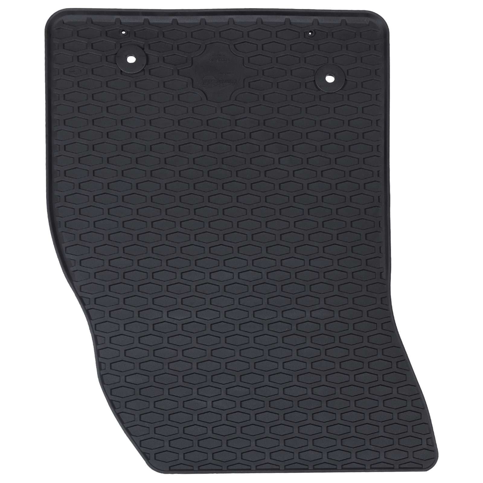 Autószőnyeg 4 pcs fekete alkalmas ford focus 4d hátul gumi