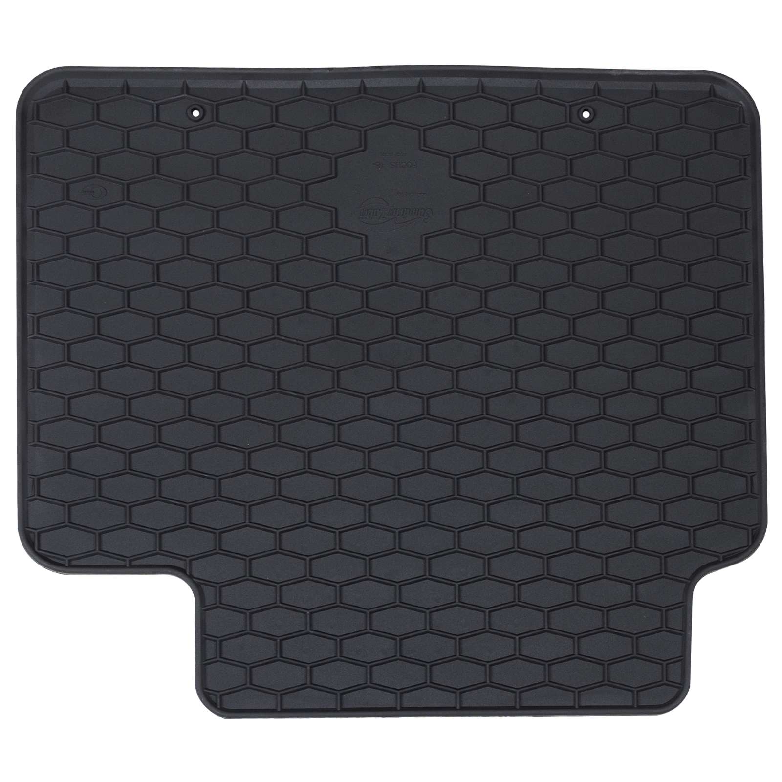 Autószőnyeg 4 pcs fekete alkalmas ford focus 4d hátul gumi