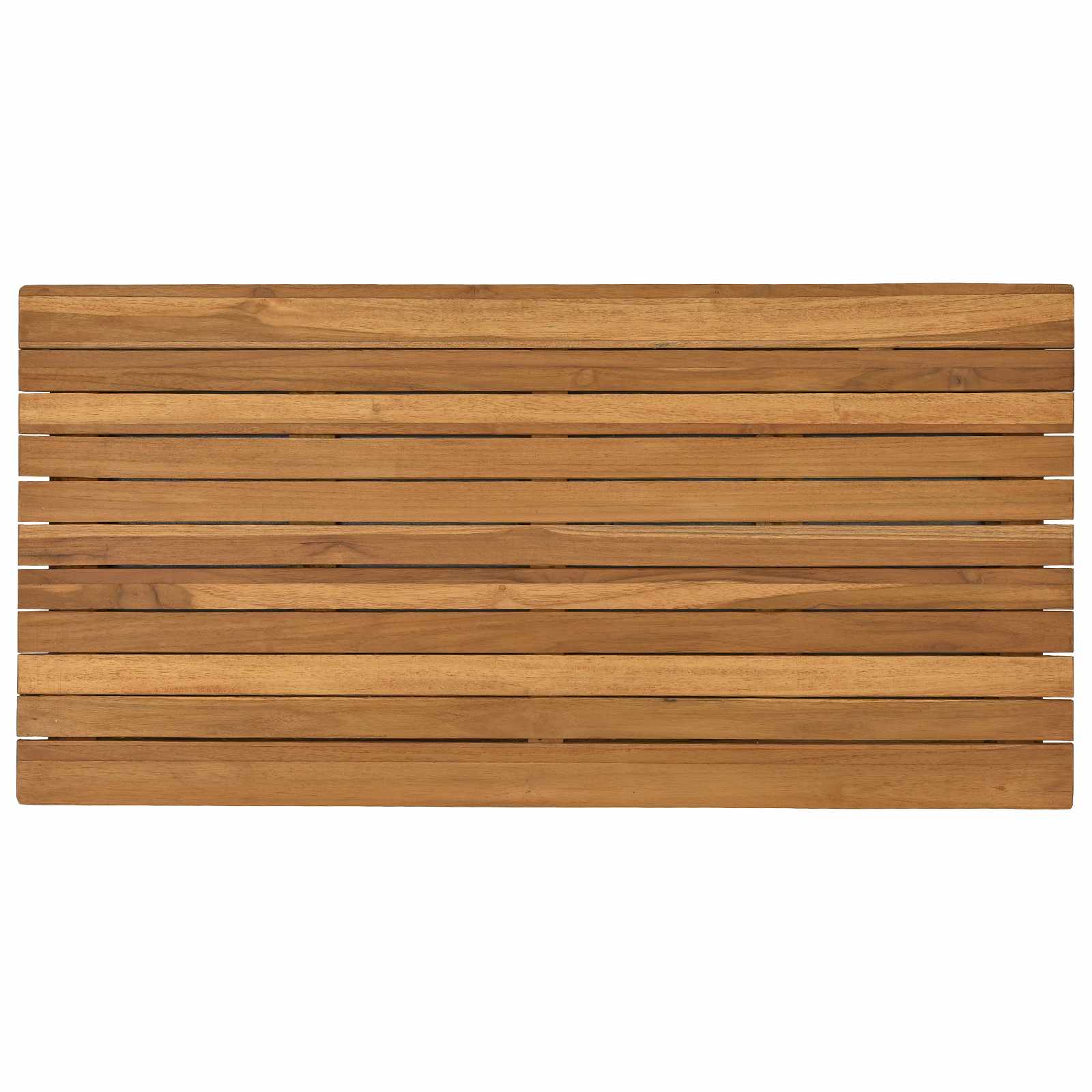 Asztallap 90 x 45 x 3,5 cm négyszögletes tömör teakfa
