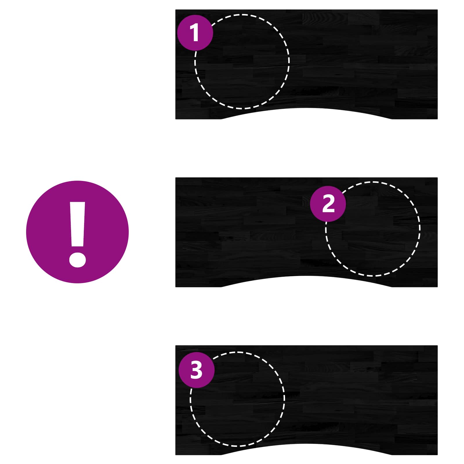 Asztal tárolóval fehér és sötétbarna 120 x 60 cm tömör tölgyfa