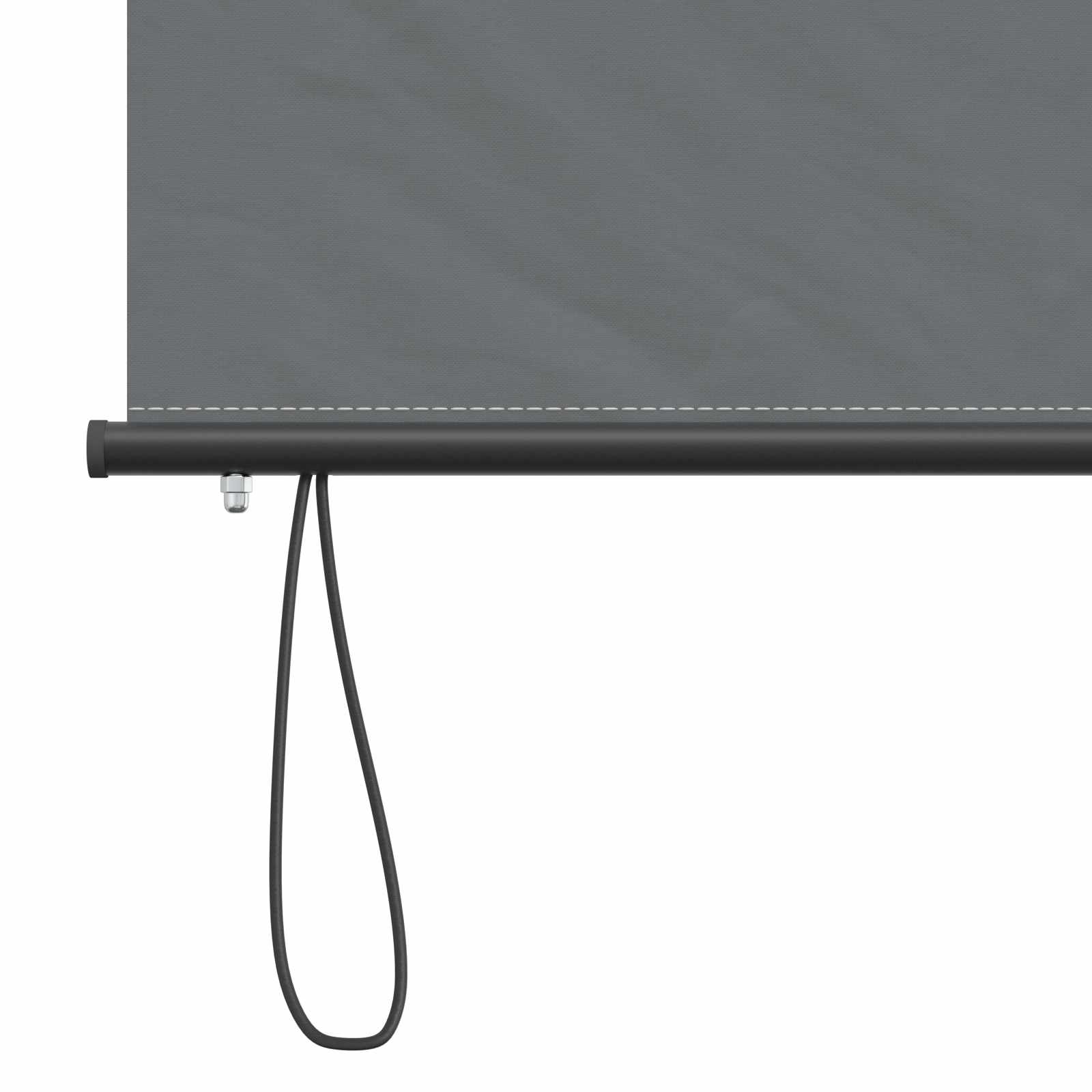 Roletta világosszürke 180 x 250 cm szövet és alumínium