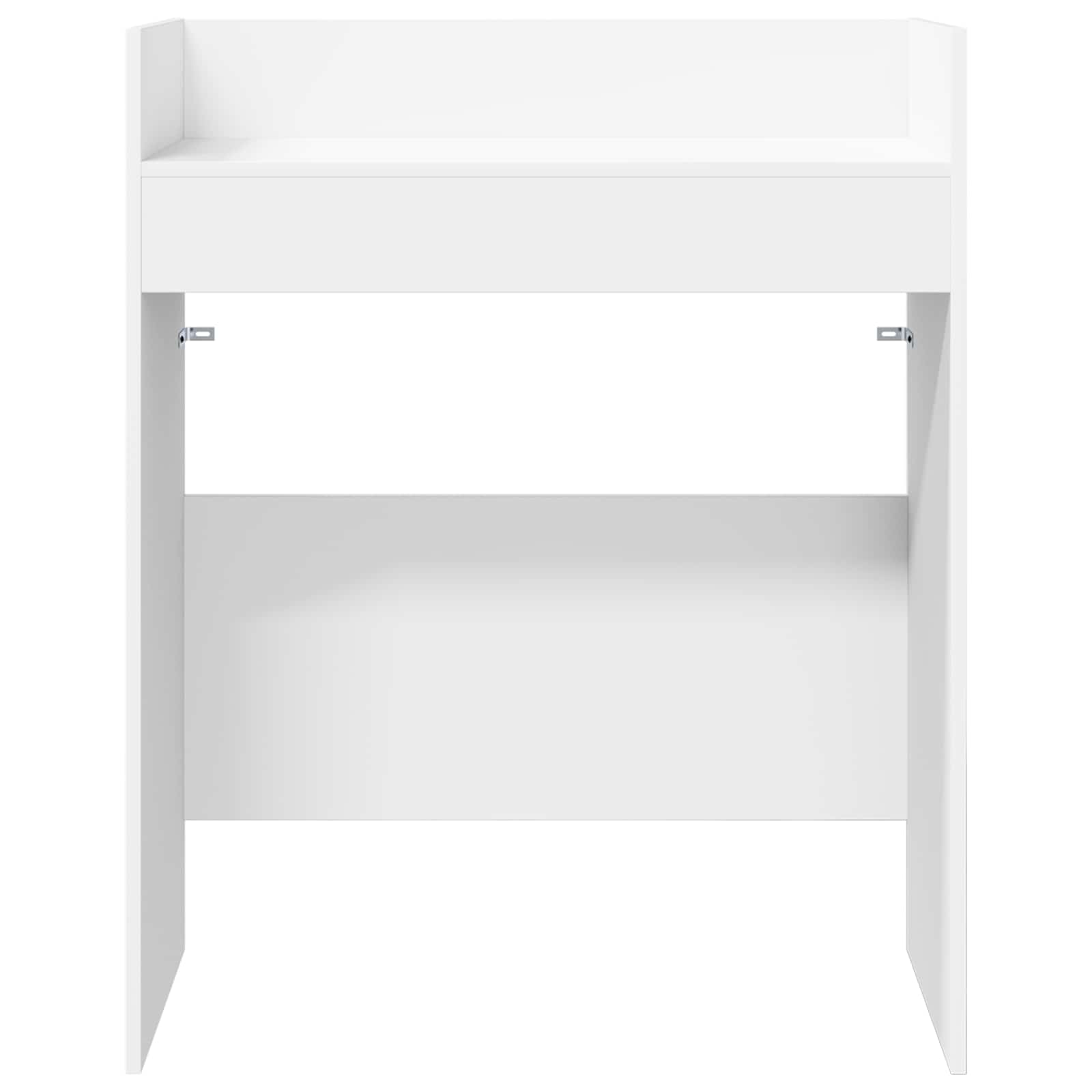 Dj asztal fehér 102 x 45 x 102 cm szerelt fa