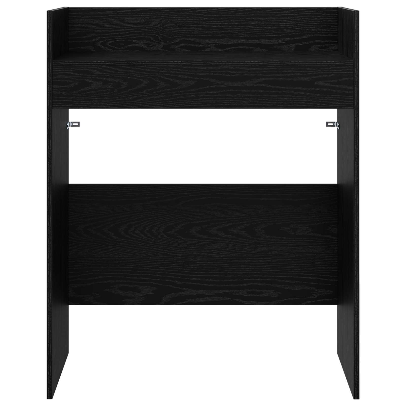 Dj asztal fekete tölgy 102 x 45 x 102 cm szerelt fa