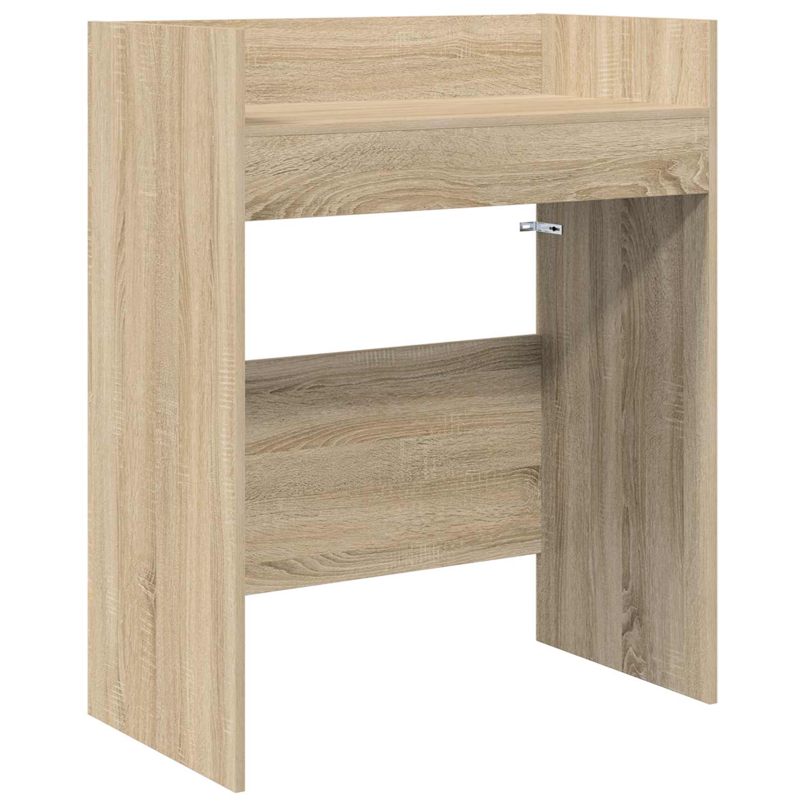 Dj asztal sonoma tölgy 102 x 45 x 102 cm szerelt fa