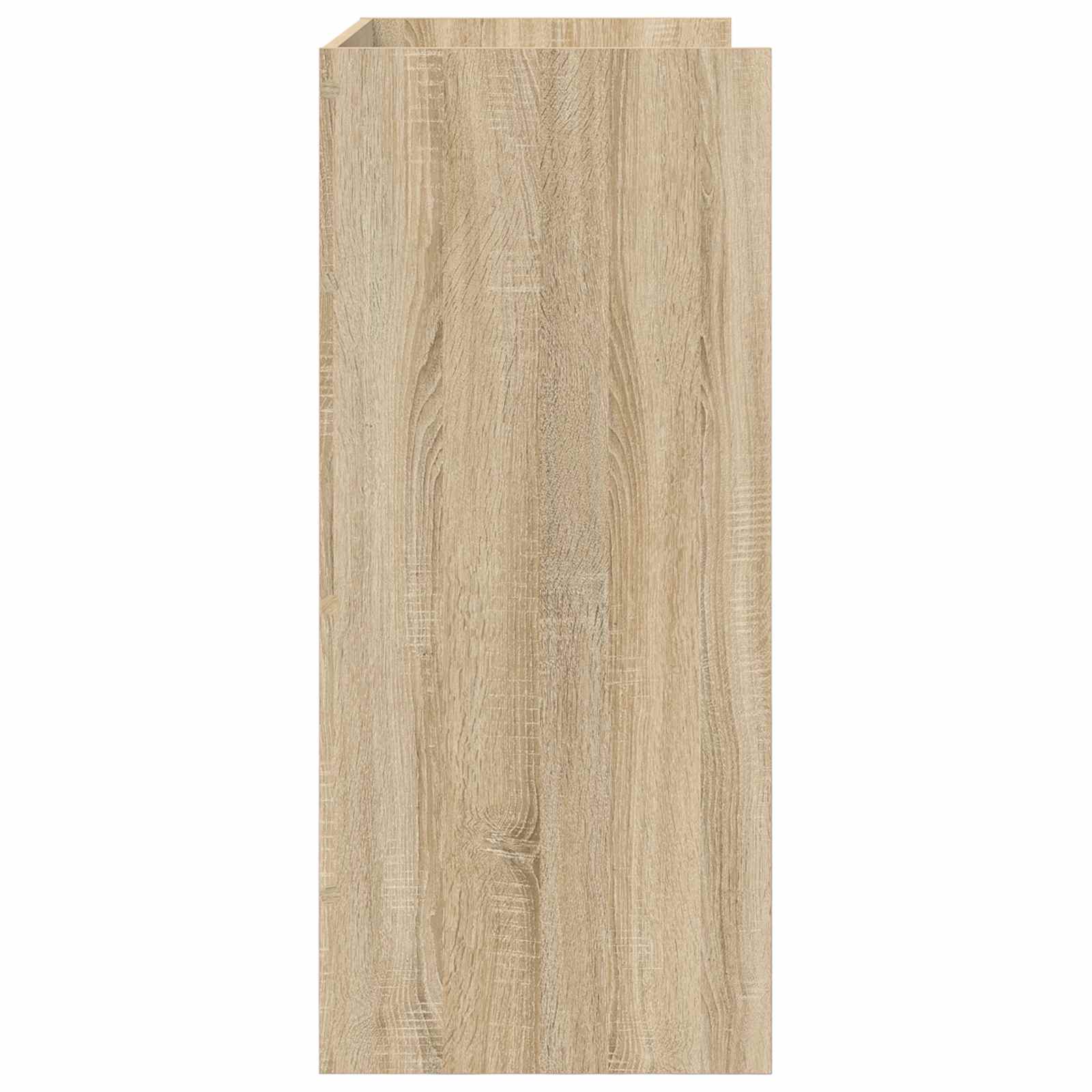 Dj asztal sonoma tölgy 102 x 45 x 102 cm szerelt fa