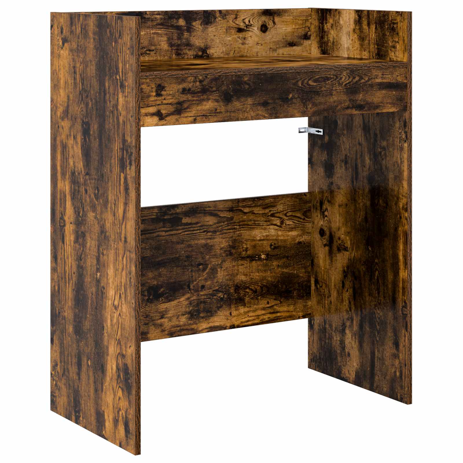 Dj asztal füstös tölgy 102 x 45 x 102 cm szerelt fa