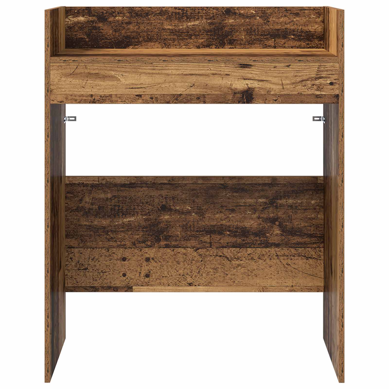 Dj asztal antik fa 102 x 45 x 102 cm szerelt fa
